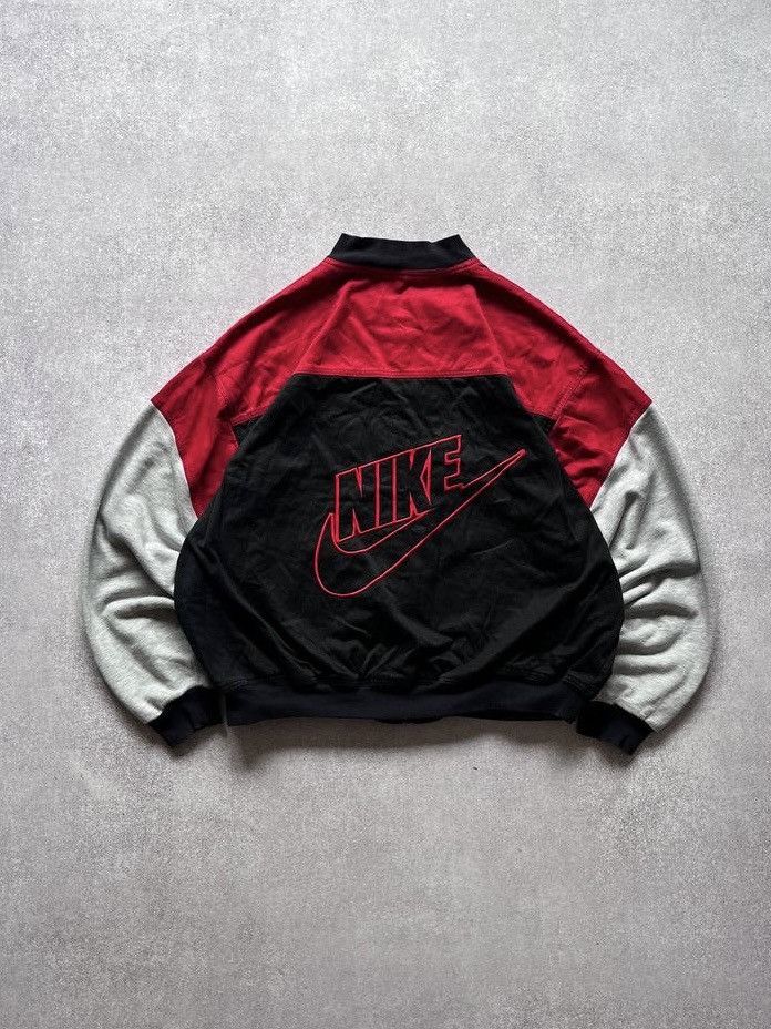 Vintage nike bomber jacket discount