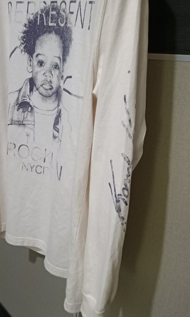 Karl Kani Vintage Karl Kani Baby Face LS Tee Y2K Hip Hop Size US L / EU 52-54 / 3 - 4 Thumbnail