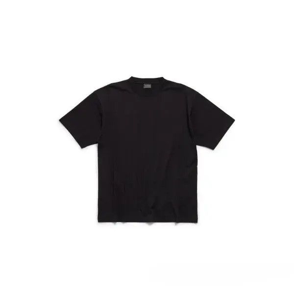 Balenciaga o1la1rc1a0625 Handwritten T-Shirt Large Fit in Black Size US XXL / EU 58 / 5 - 1 Thumbnail
