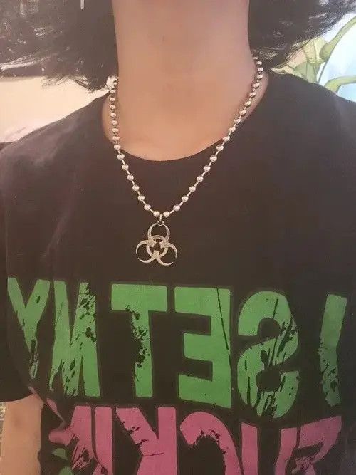 VIBE Punk Biochemical Crisis necklace Pendant Size ONE SIZE - 2 Thumbnail