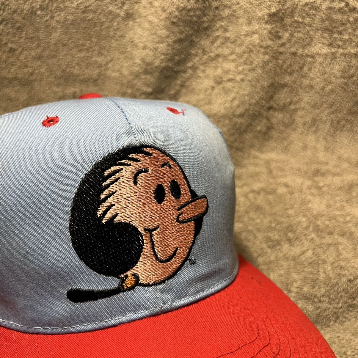 American Needle Vintage 90s Olive Popeye American Needle Snapback Hat Block Size ONE SIZE - 3 Thumbnail