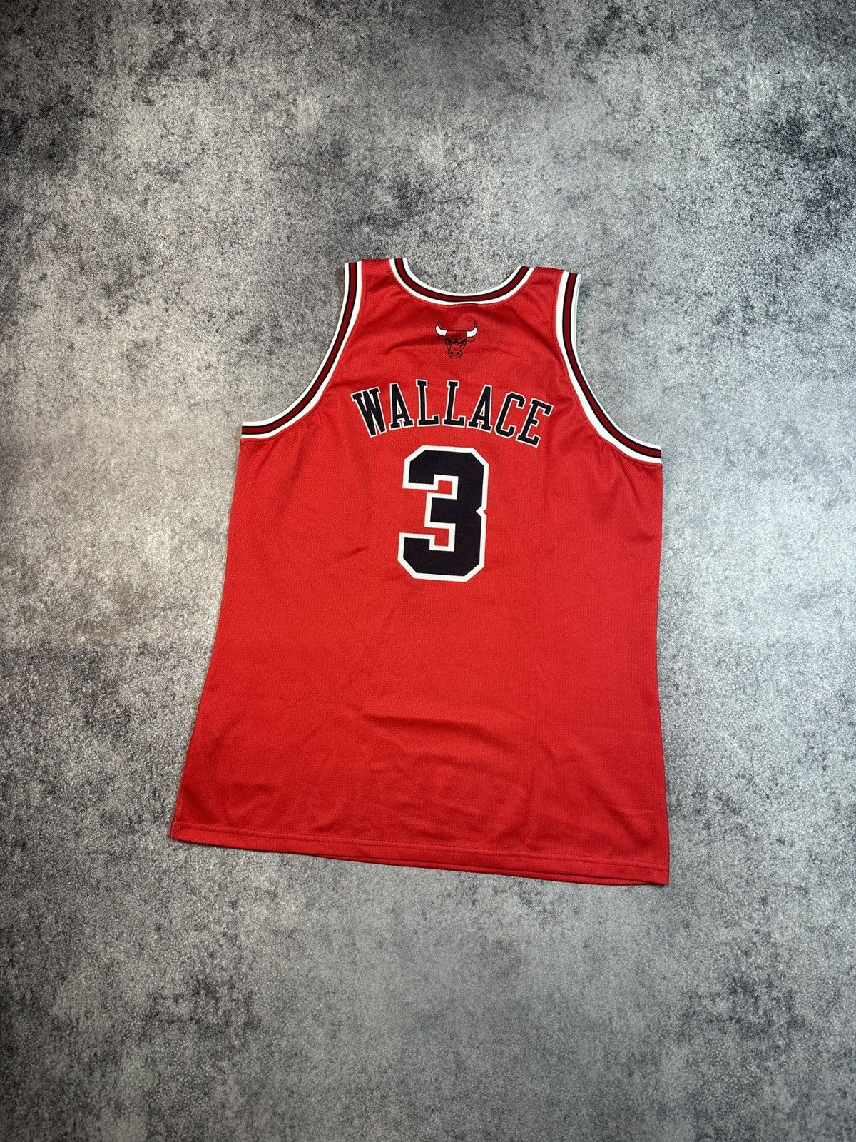 Champion Vintage NBA Champion Chicago Bulls 3 Wallace Jersey Rare XXL Size US XXL / EU 58 / 5 - 4 Thumbnail