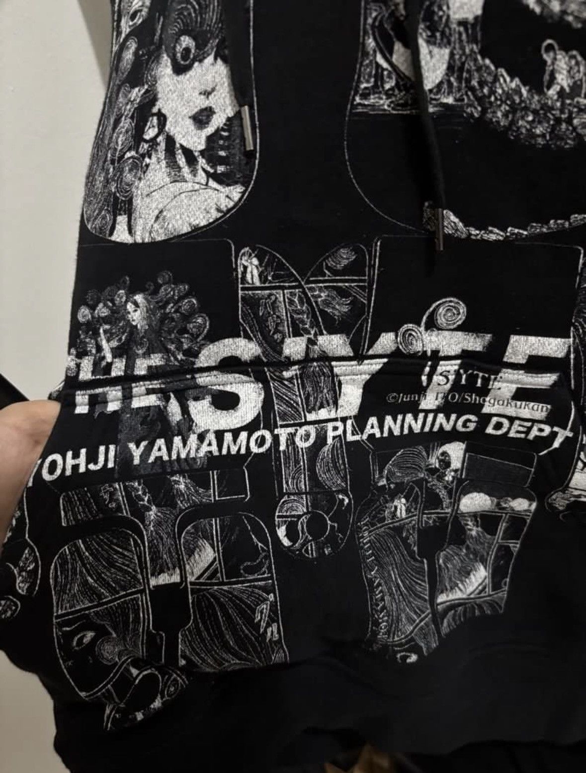 Medicom Toy × Yohji Yamamoto YOHJI YAMAMOTO HOODIE Size US M / EU 48-50 / 2 - 4 Thumbnail