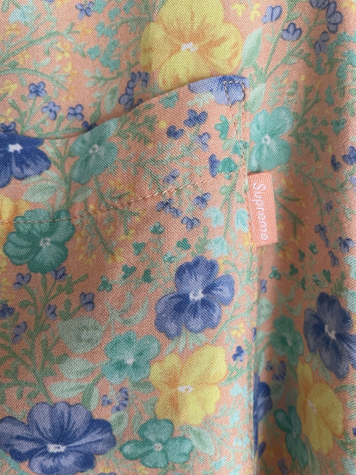 Supreme Supreme Rayon Floral Yellow Size US L / EU 52-54 / 3 - 4 Thumbnail