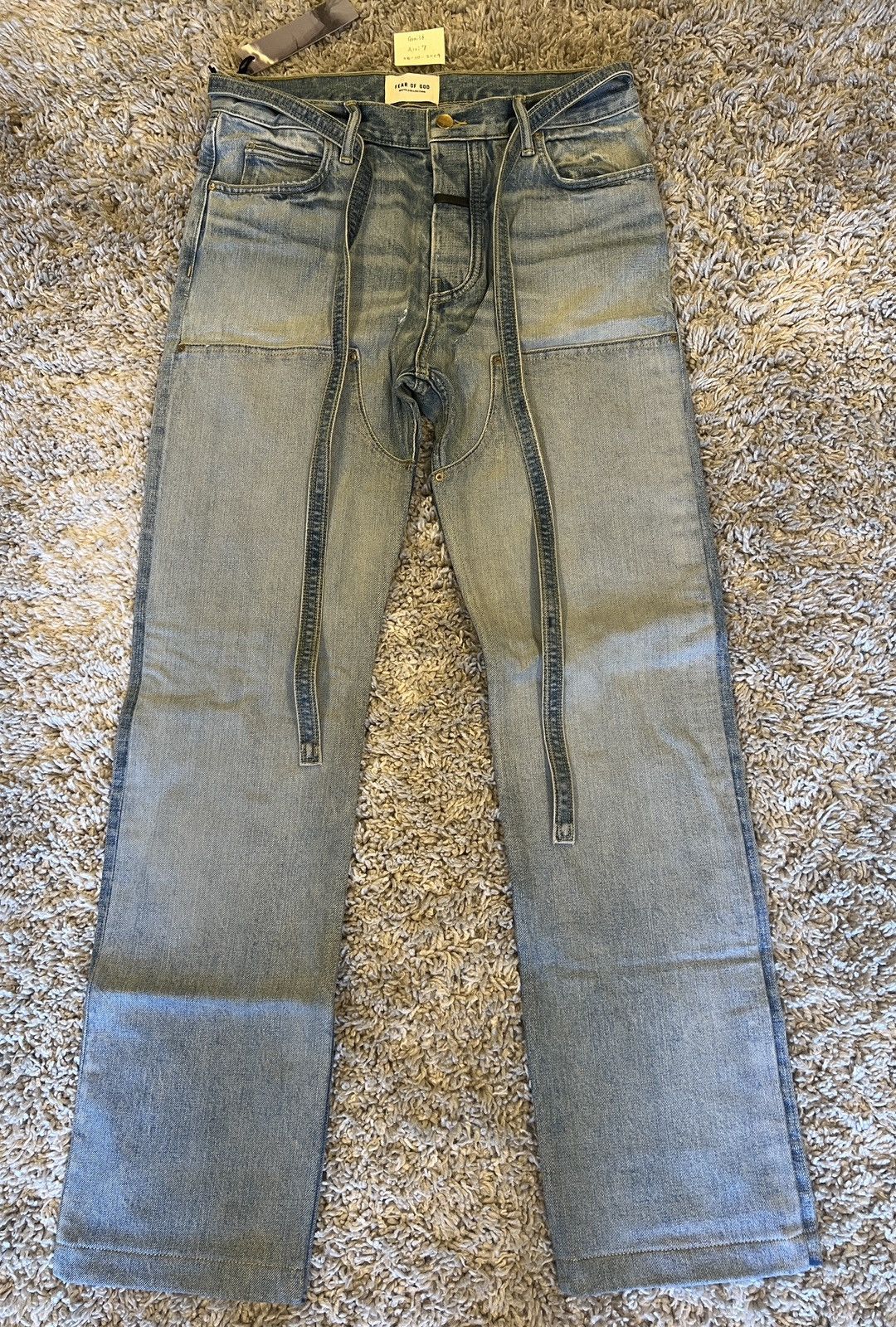 Fear of God Fear of God Sixth Collection Relaxed Denim Work Pants 