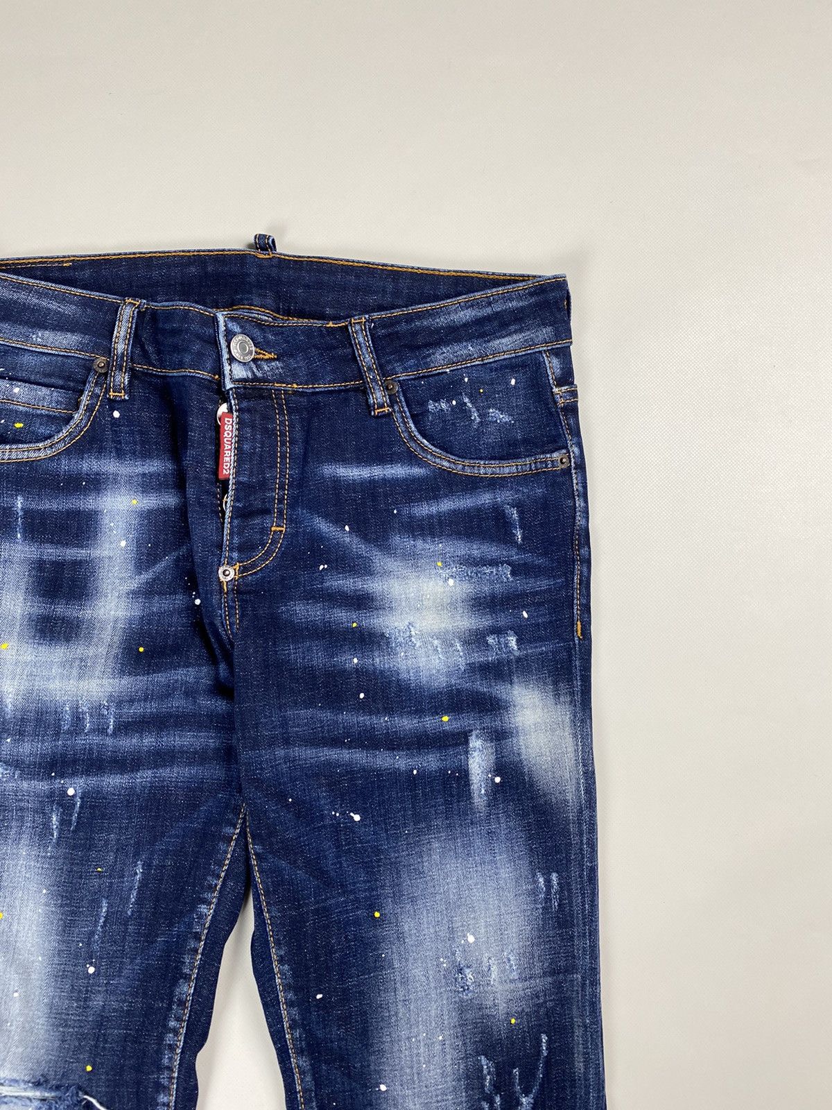 Dsquared2 Dsquared 2 Tidy Biker ladies jeans size 44 Size 30" / US 8 / IT 44 - 7 Thumbnail