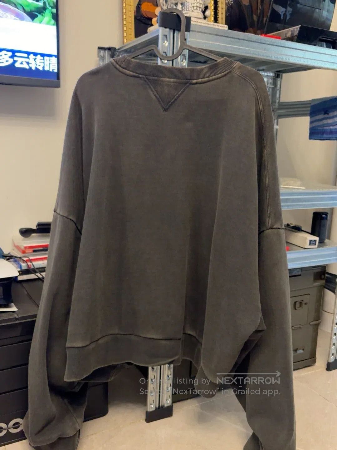 Entire Studios Entire Studios Black Gray Sweatshirt. Size US L / EU 52-54 / 3 - 5 Thumbnail