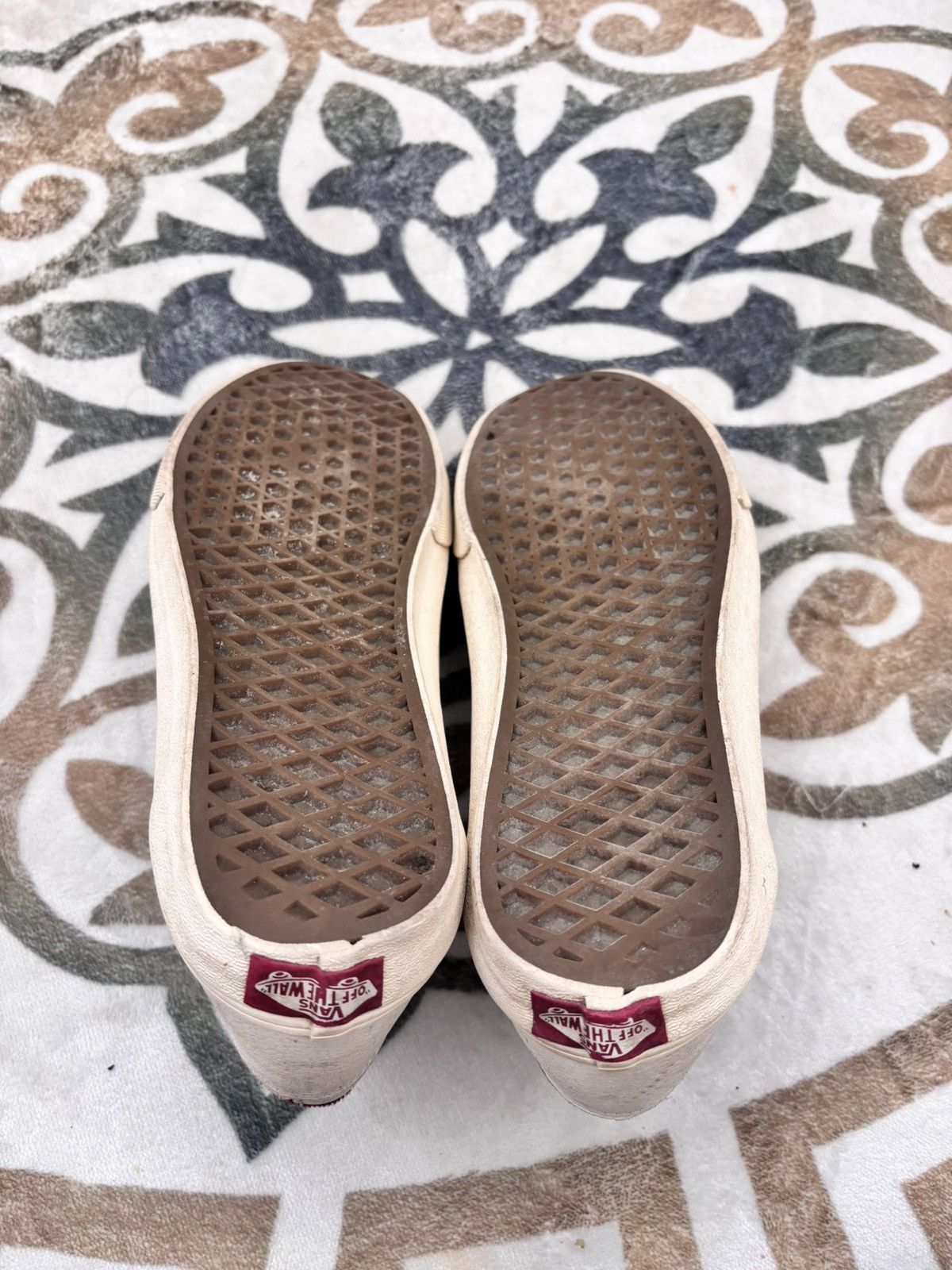 Vans Vans Oldskool Leather White 40Eur Size US 7.5 / EU 40-41 - 6 Thumbnail