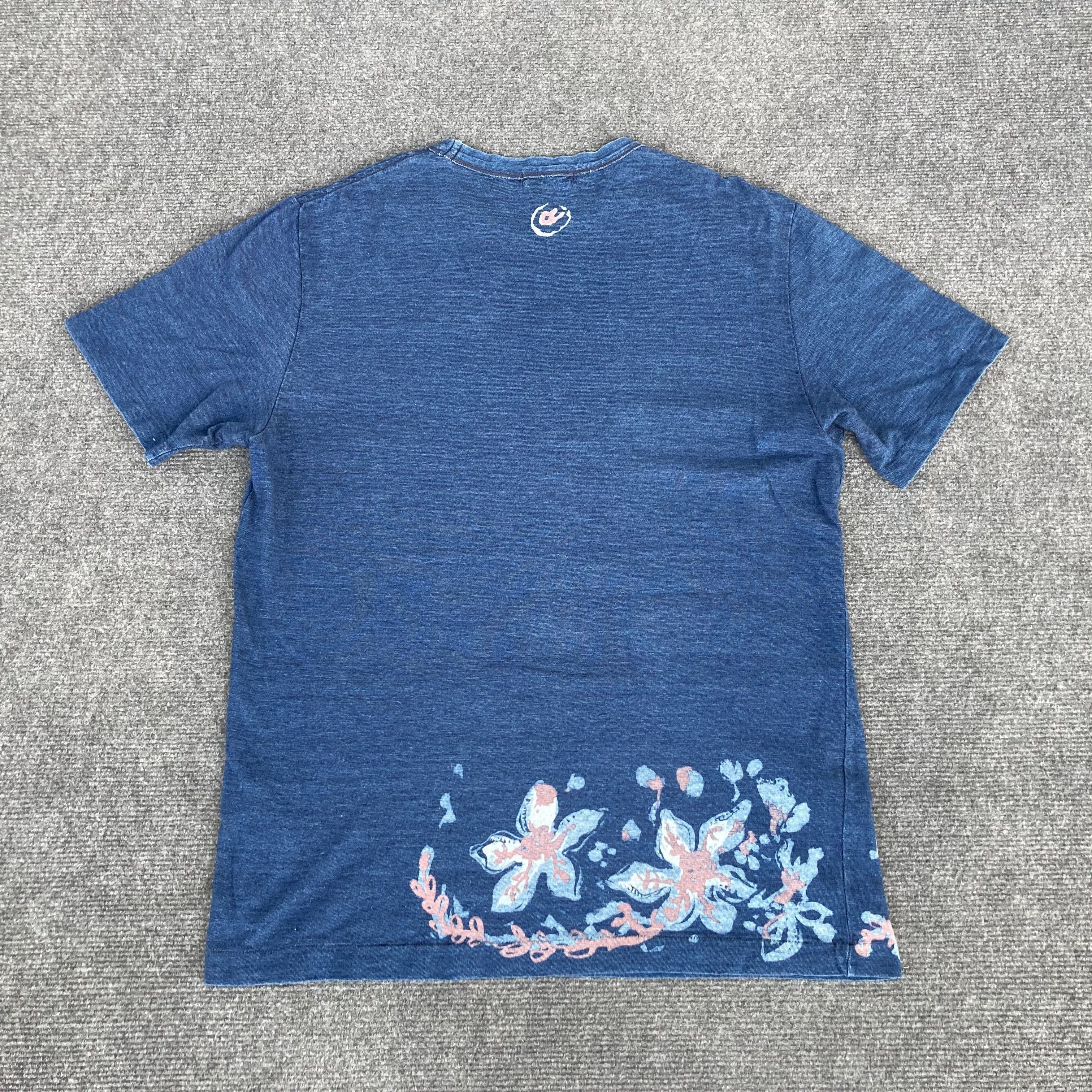 45rpm × Japanese Brand × Vintage Vtg 45 RPM Original 45rpm Denim T Shir Size US M / EU 48-50 / 2 - 6 Thumbnail