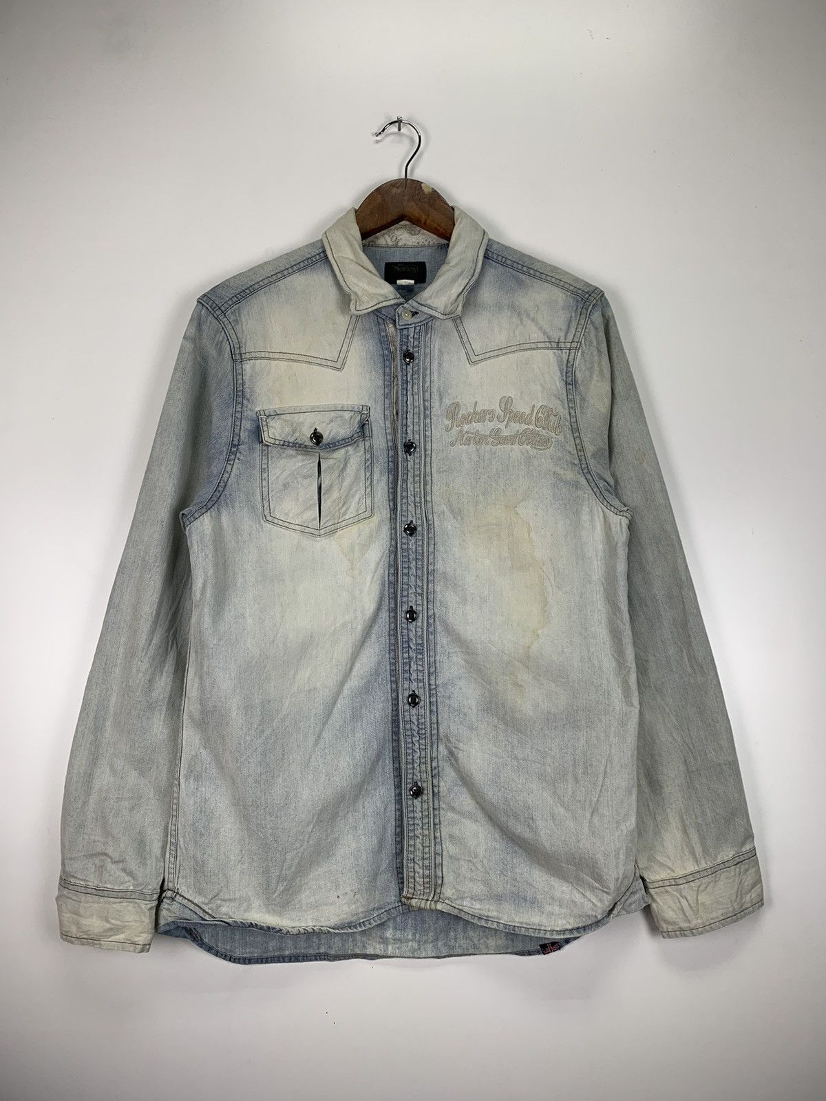 Norton × Vintage Vintage Norton Motorcycle western shirt Size US L / EU 52-54 / 3 - 2 Thumbnail