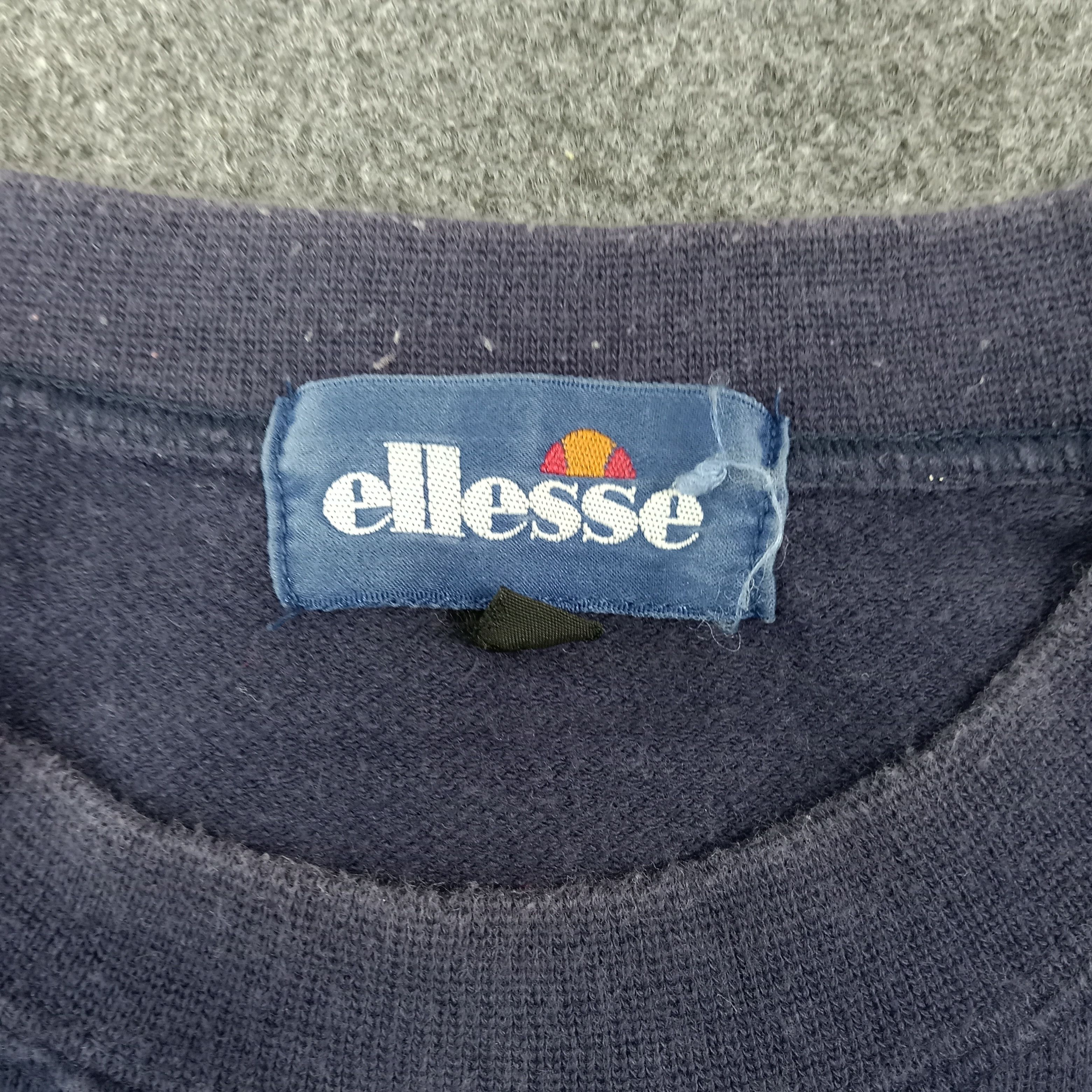 Ellesse Ellesse Perugia Italia Short Sleeve Sweatshirt C264N23 Size US L / EU 52-54 / 3 - 3 Thumbnail