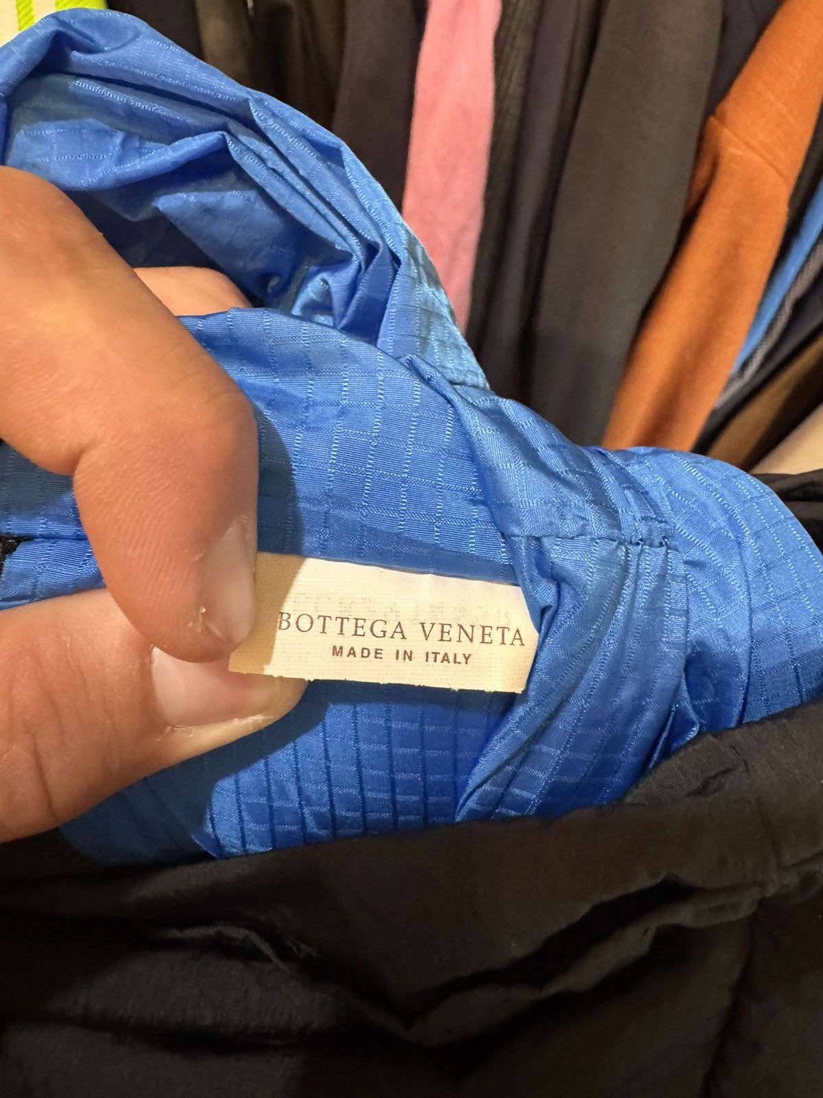 Bottega Veneta Bottega Veneta Rare Utility Tech Tote Bag Black Nylon Italy Size ONE SIZE - 14 Thumbnail