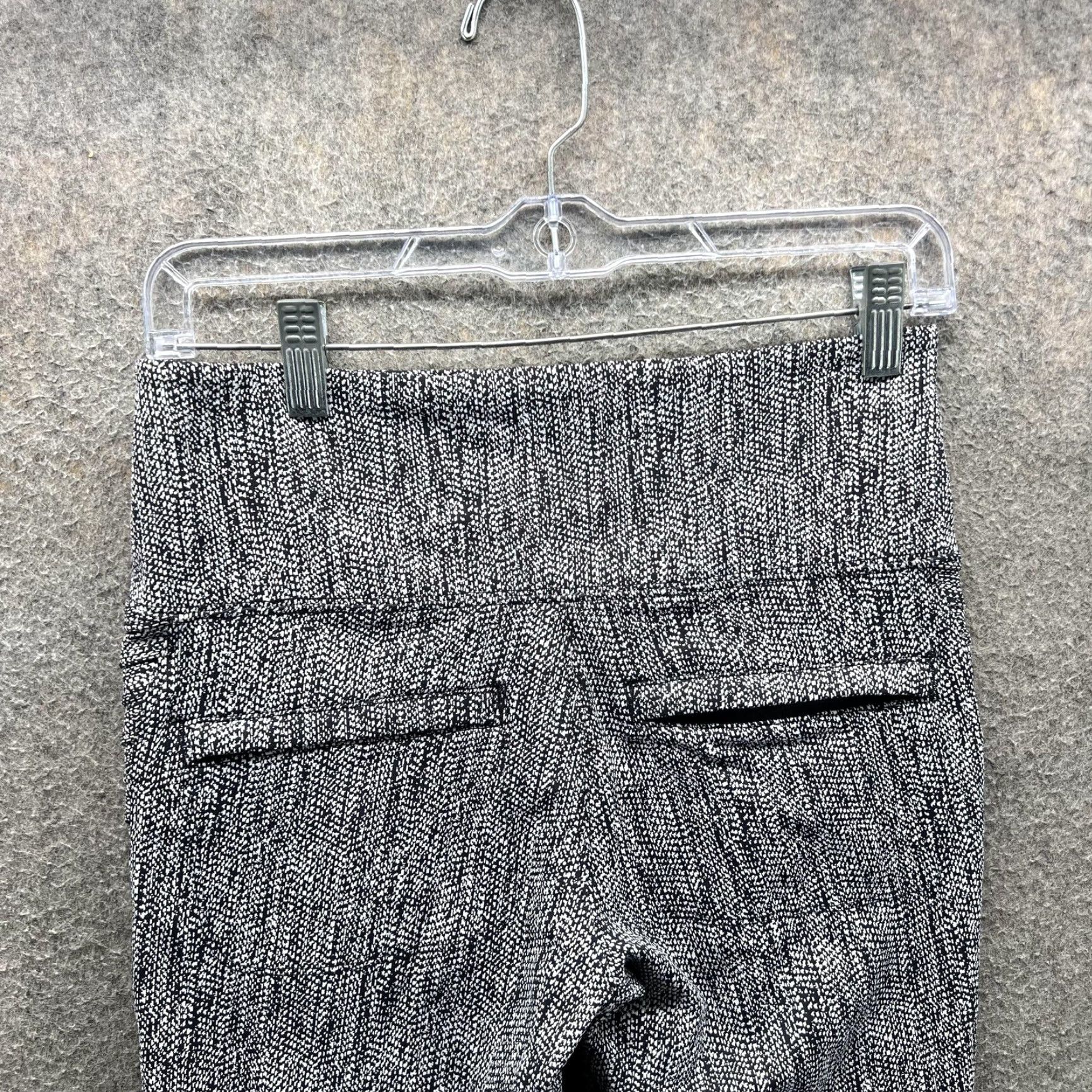 Athleta Athleta Leggings Womens Small Gray Textured Knit Ankle Zip High Rise Yoga Pants Size 28" / US 6 / IT 42 - 5 Thumbnail