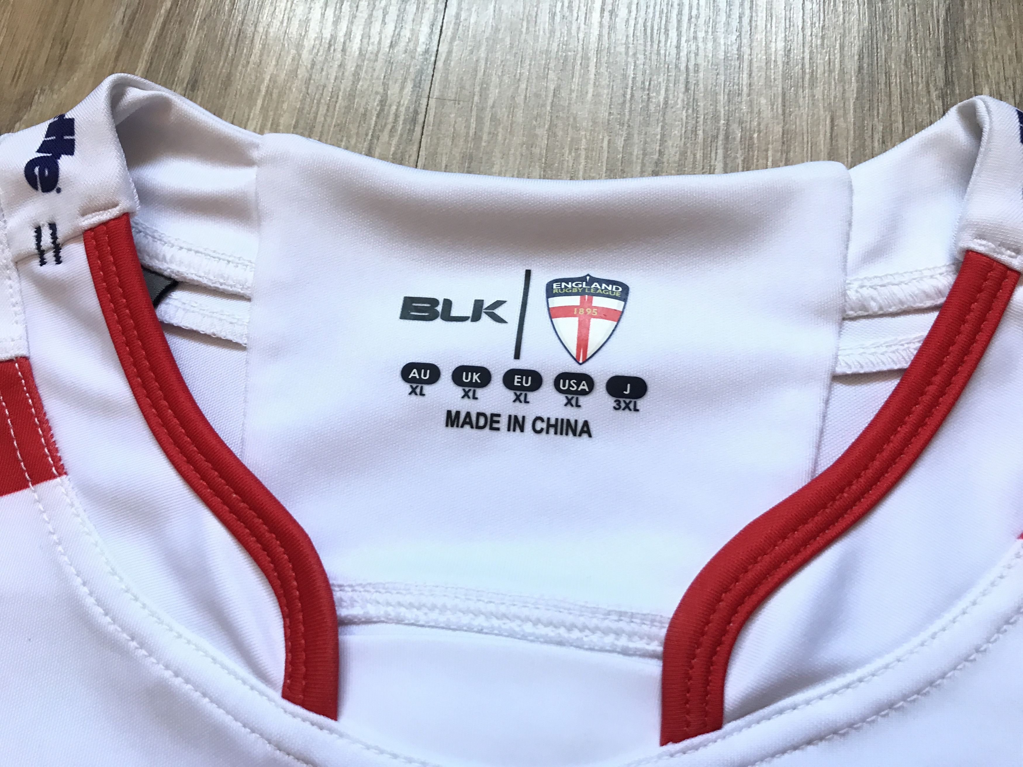 Other England Rugby League BLK Gillette Shirt Size US XL / EU 56 / 4 - 6 Thumbnail