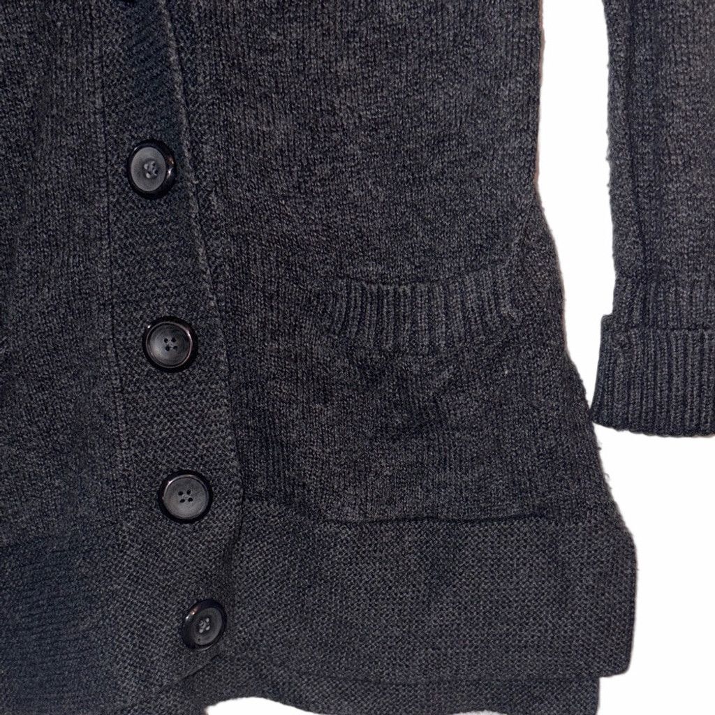 Old Navy Old Navy Charcoal Cardigan Sweater | EUC | Sz S Size S / US 4 / IT 40 - 4 Thumbnail