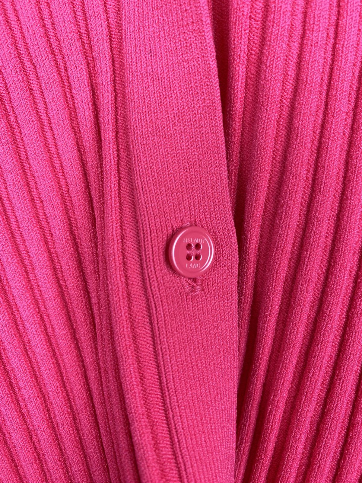 Helmut Lang Helmut Lang ladies pleated cardigan sweater size L Size L / US 10 / IT 46 - 9 Thumbnail