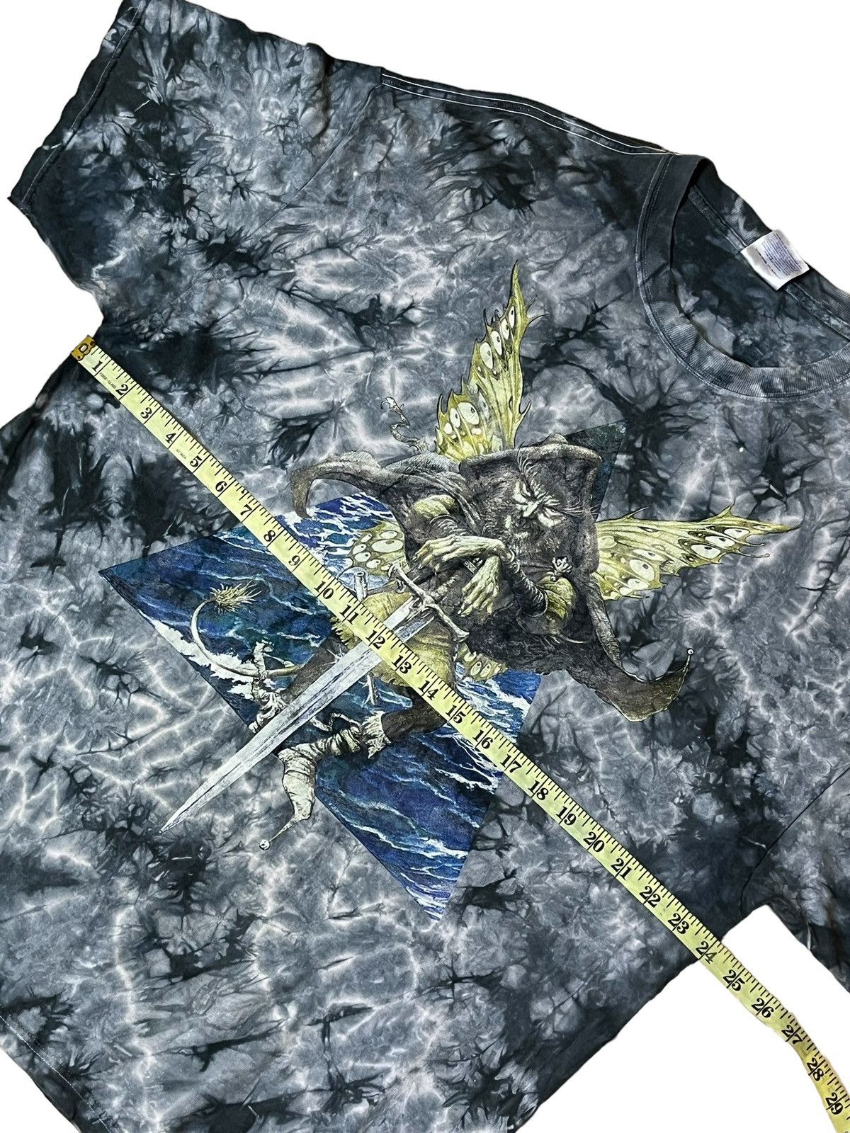 Band Tees SICK🔥VINTAGE Y2K JETHRO TULL TYE DYE BAND T SHIRT Size US XL / EU 56 / 4 - 7 Thumbnail