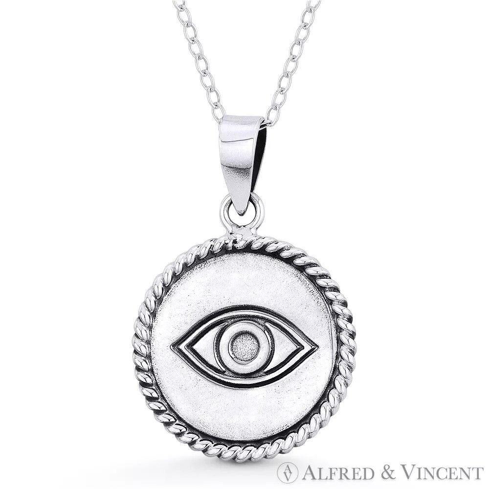 Other Evil Eye Luck Charm 27mm Circle Pendant Size ONE SIZE - 1 Preview