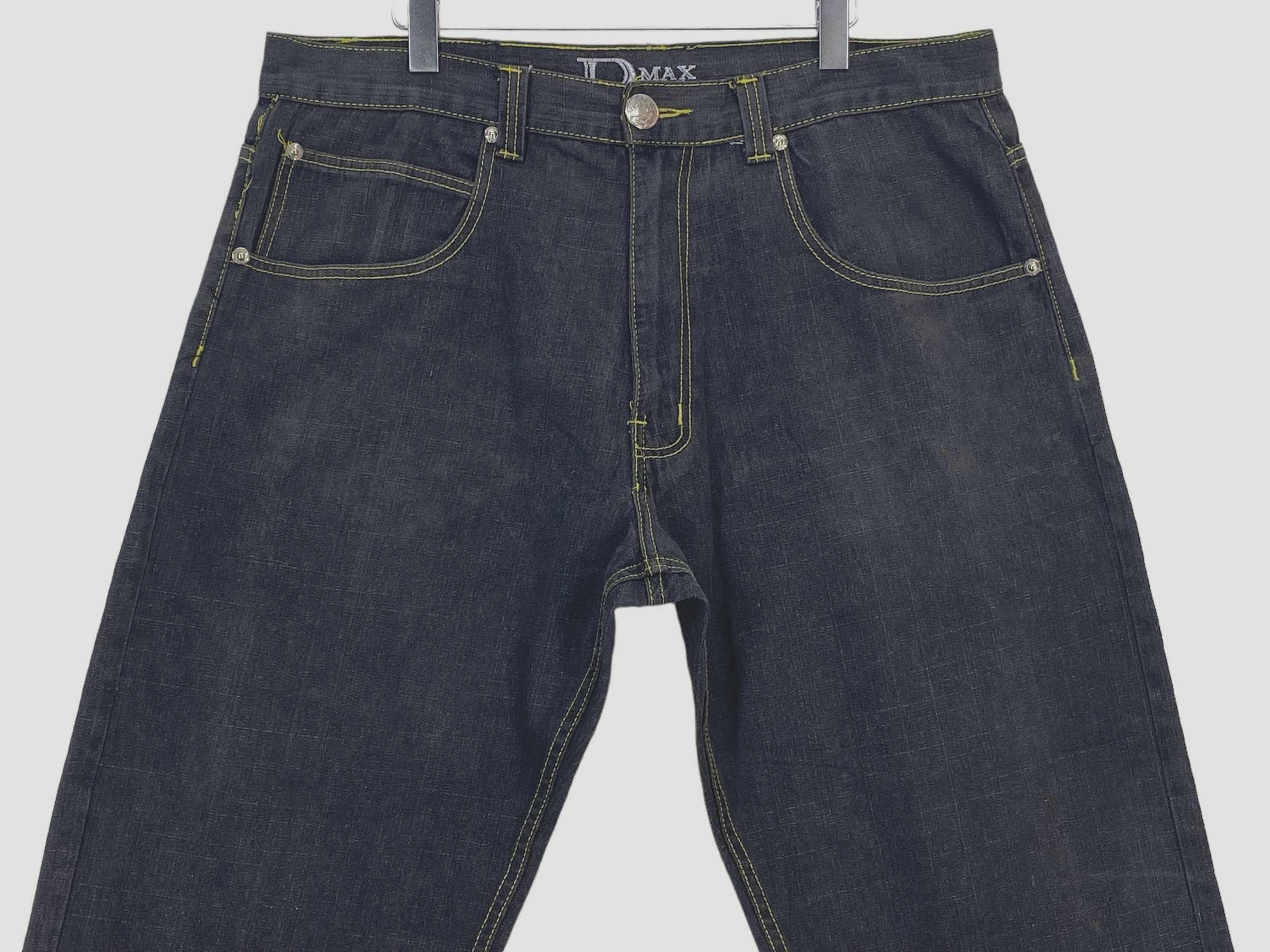 Japanese Brand Dmax Denim Jeans Hip Hop Baggy Skateboards Jeans Size US 40 / EU 56 - 3 Thumbnail
