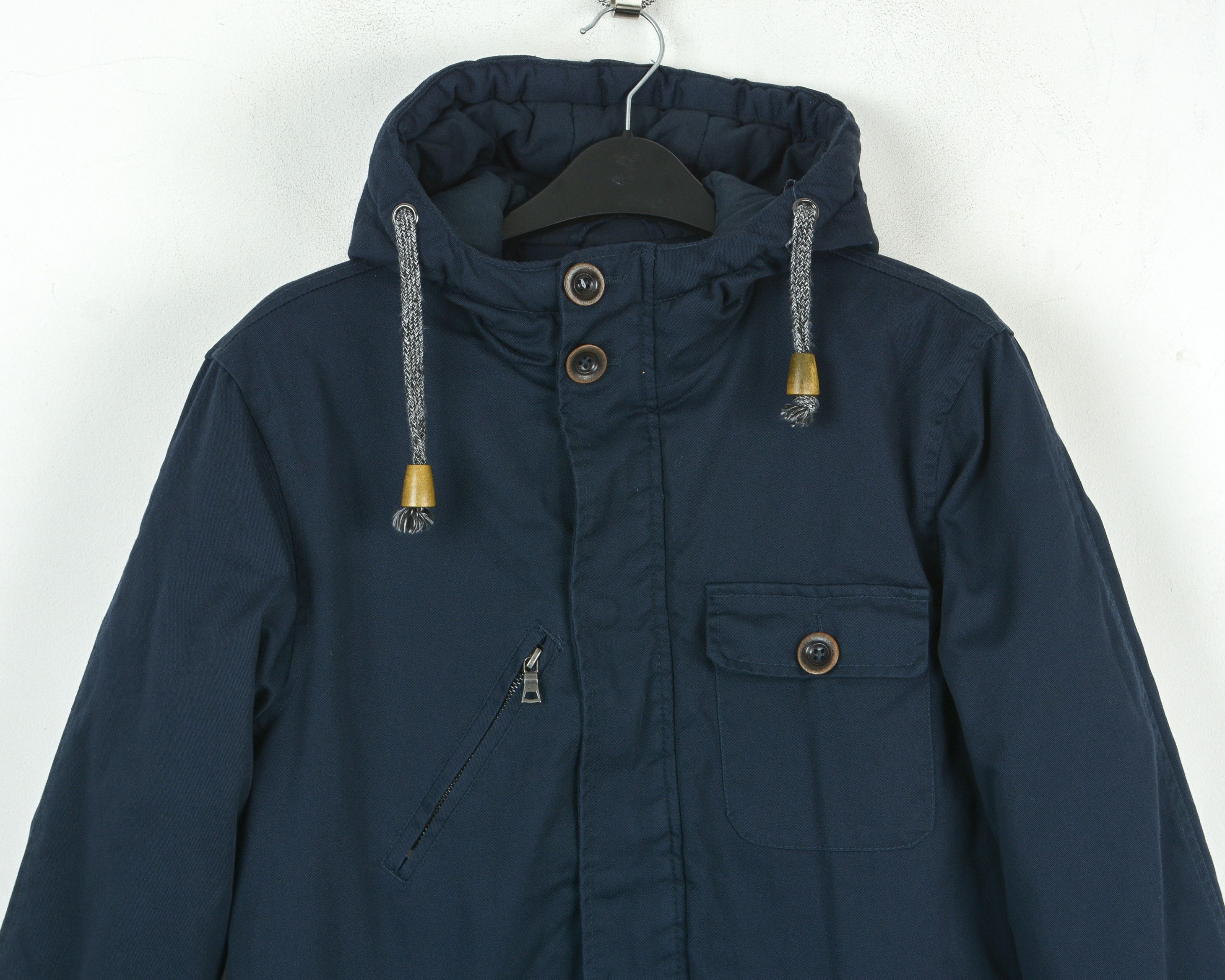 Anerkjendt Wyat Jacket Cotton Parka Coat Outdoor Hooded Zip Up Size US S / EU 44-46 / 1 - 2 Thumbnail