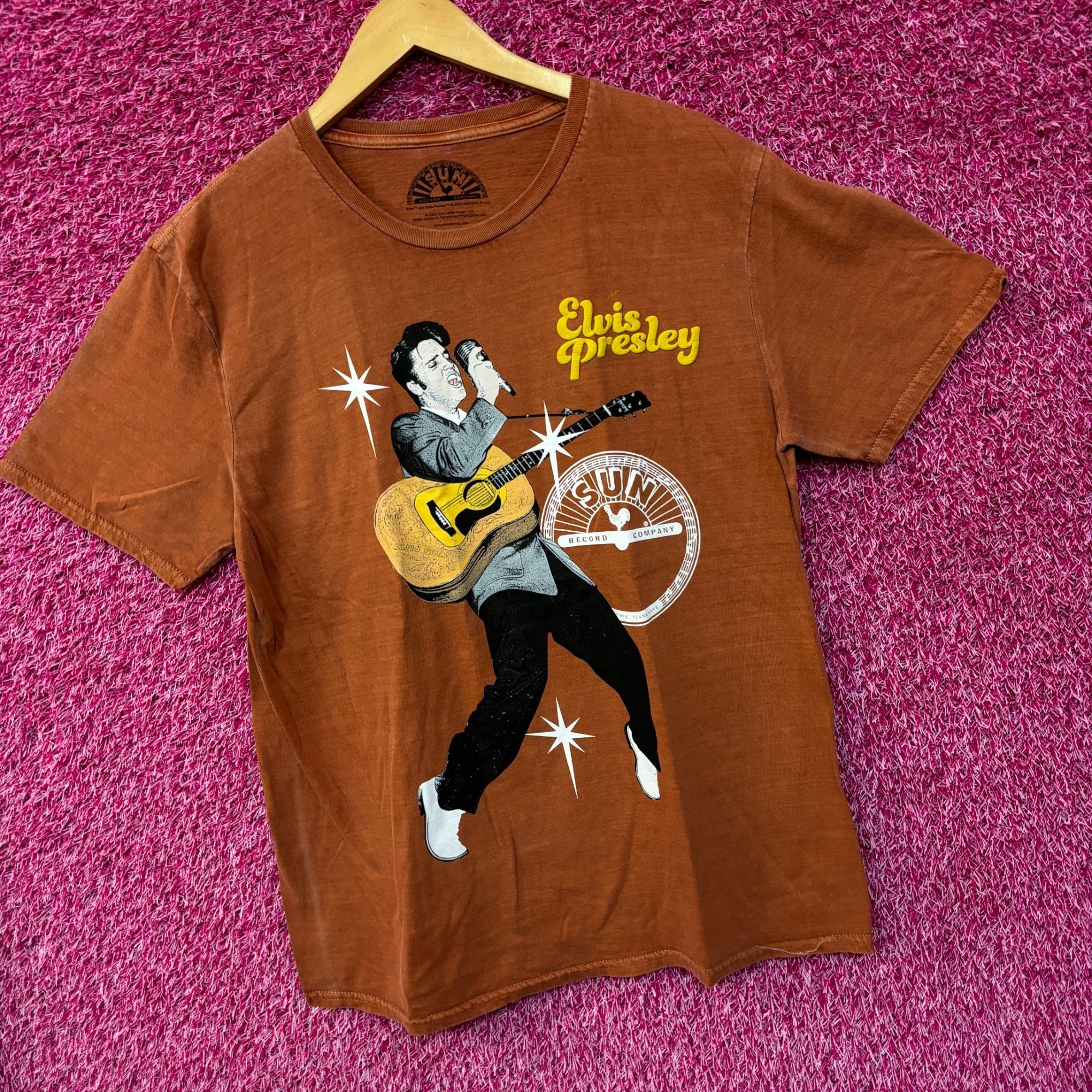 Band Tees Elvis Presley Puffy Print Rock Tshirt size Medium Size US M / EU 48-50 / 2 - 2 Thumbnail