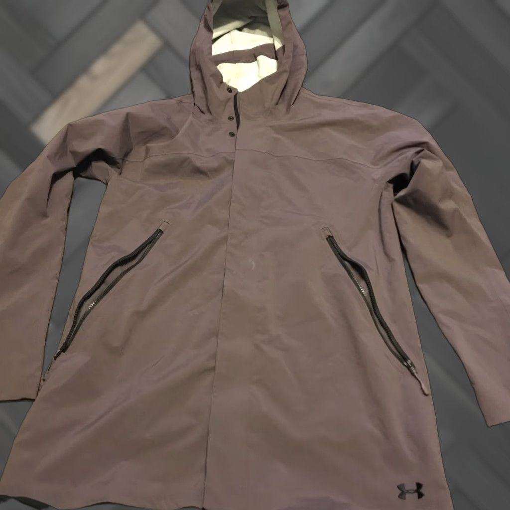 Under Armour Under Armour Gust Rain Parka Waterproof Coat S Women Purple Parka Waterproof Coat S Women Purple Size S / US 4 / IT 40 - 1 Thumbnail