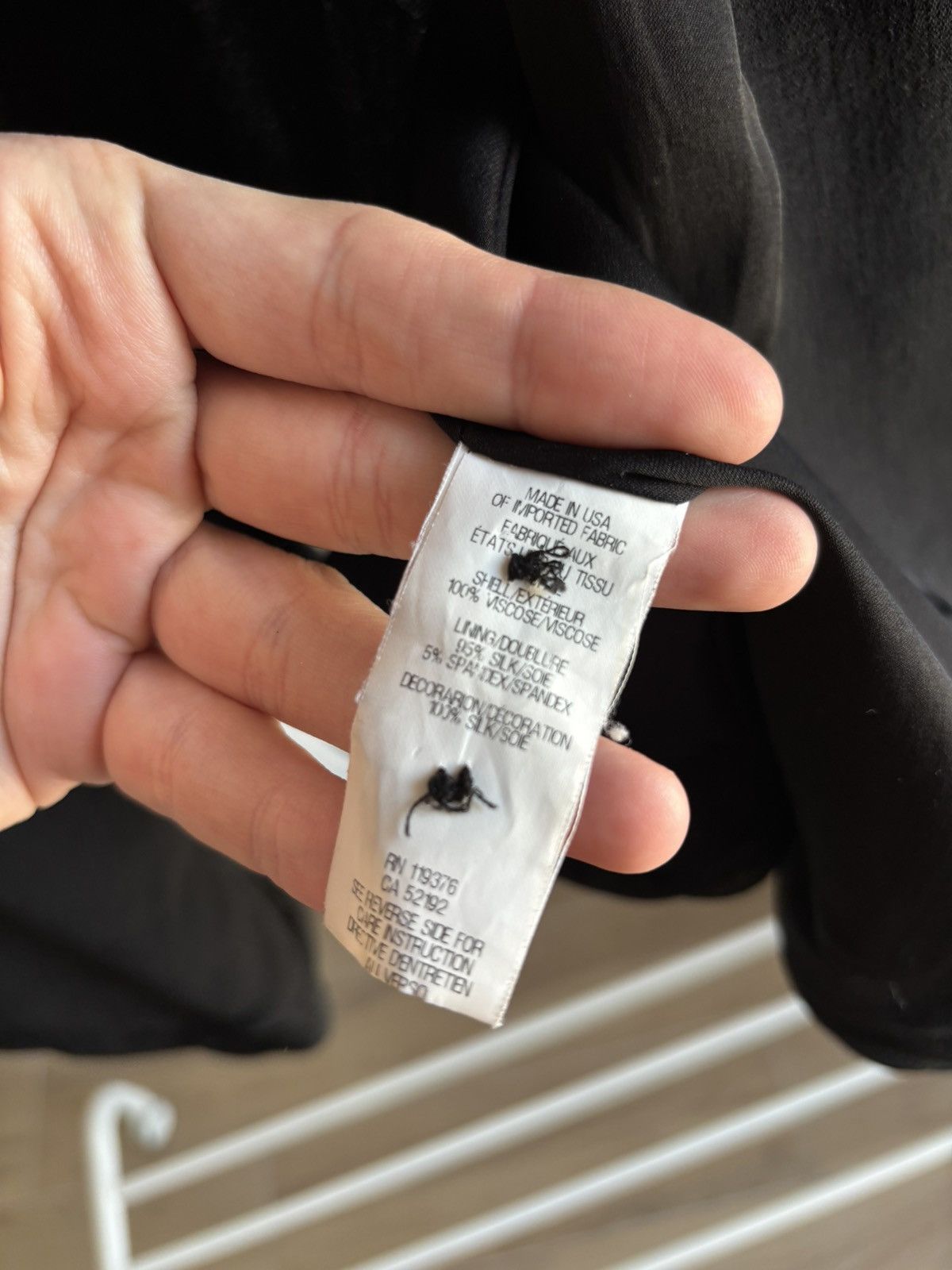 Helmut Lang Helmut Lang Black Blazer Single-Button Jacket 100% Silk Size M / US 6-8 / IT 42-44 - 9 Thumbnail
