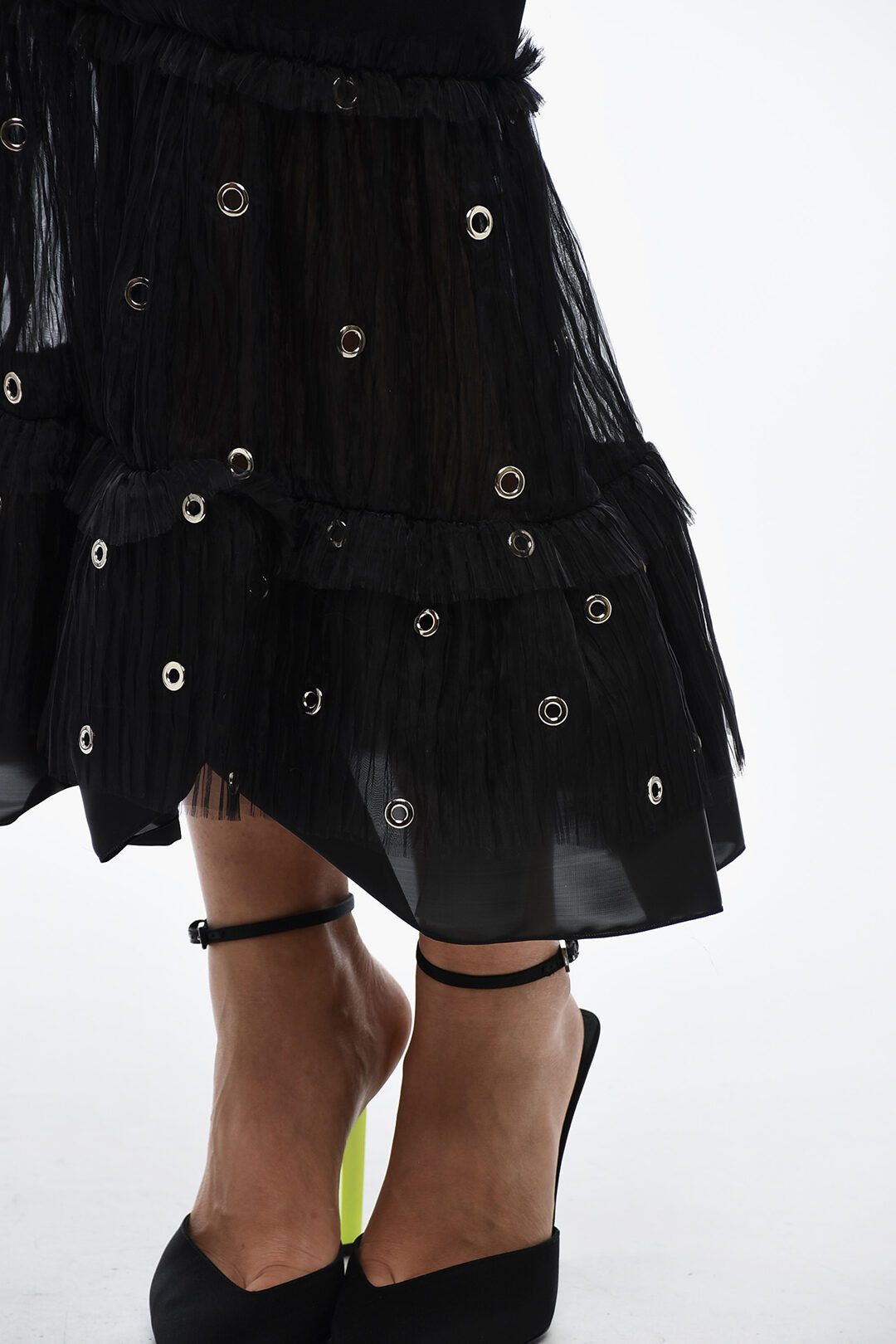 Off-White og1mm1125 Slip Dress in Black Size XS / US 0-2 / IT 36-38 - 3 Thumbnail