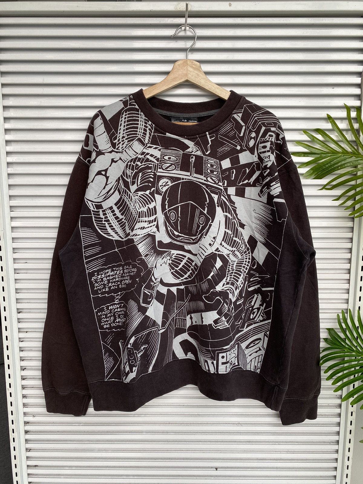 Bounty Hunter Vintage Bounty Hunter Robots Comic Crewneck / Travis Scott Size US XL / EU 56 / 4 - 2 Thumbnail