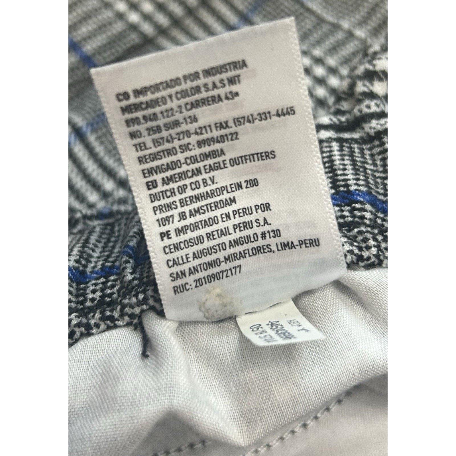American Eagle Outfitters American Eagle Shorts Womens Size 4 Houndstooth Plaid Size 27" / US 4 / IT 40 - 7 Thumbnail