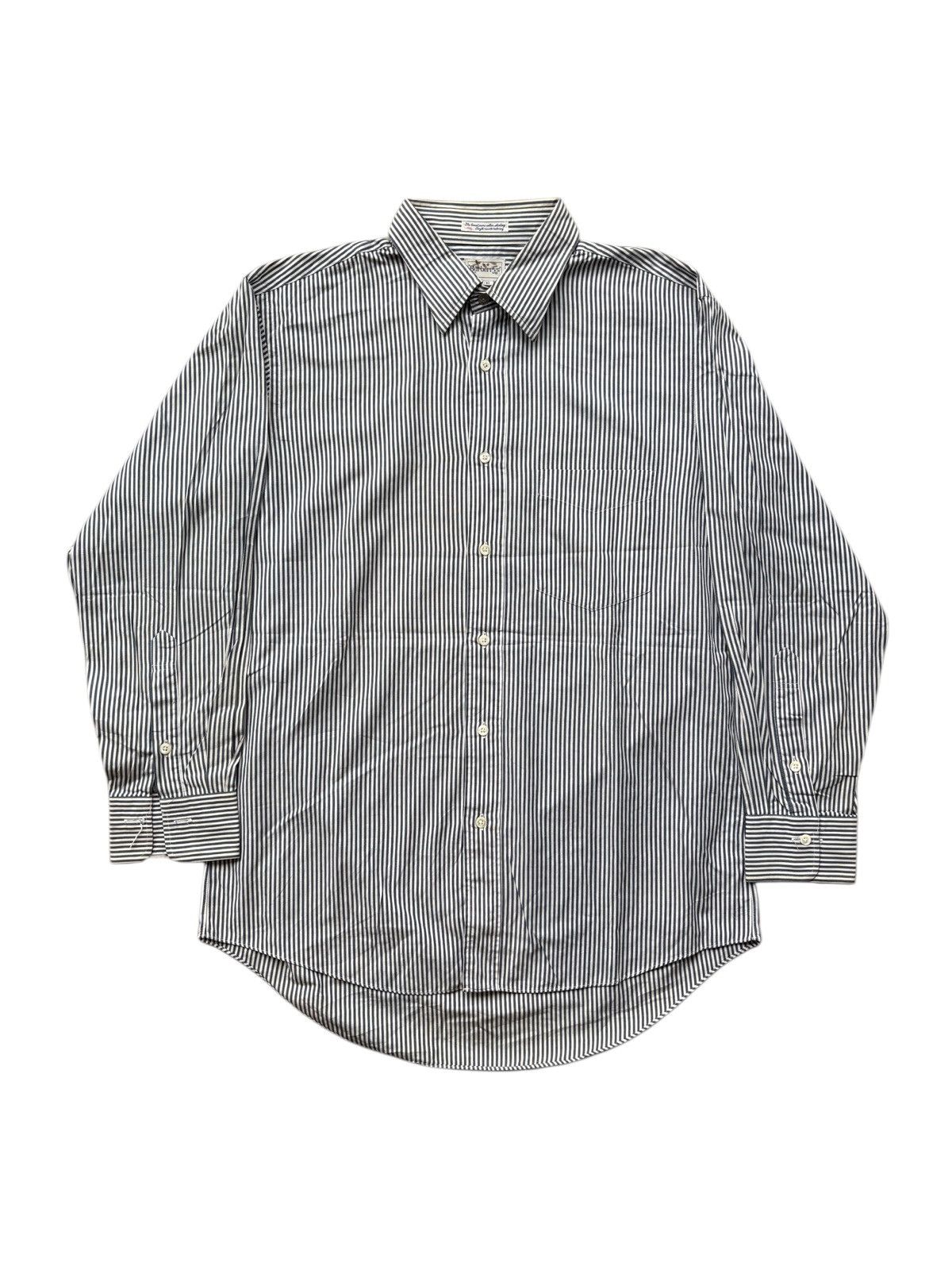Burberry × Designer Burberrys Stripe Shirt Size US S / EU 44-46 / 1 - 1 Thumbnail