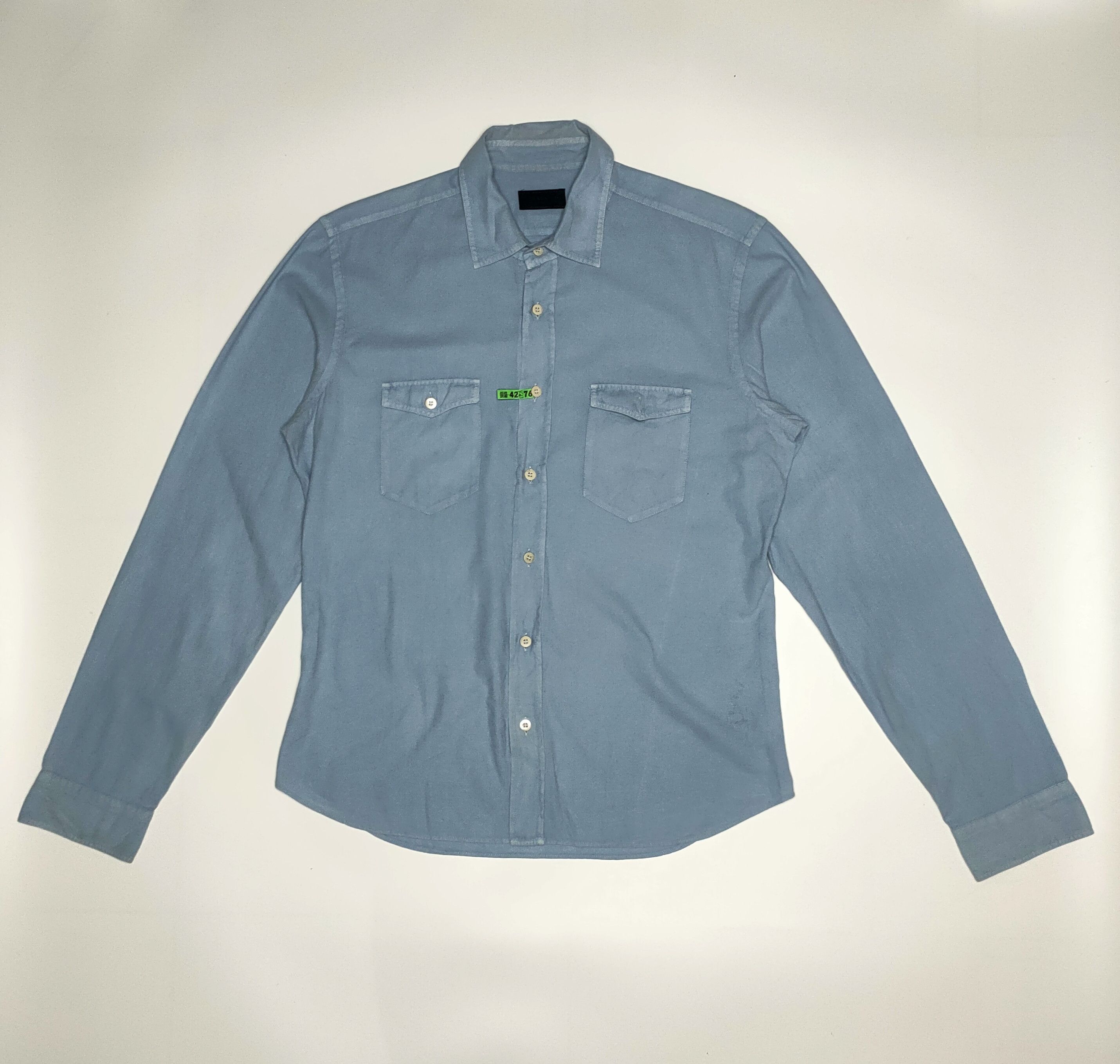 Prada Prada Western-Style shirt Size US XXS / EU 40 - 1 Thumbnail