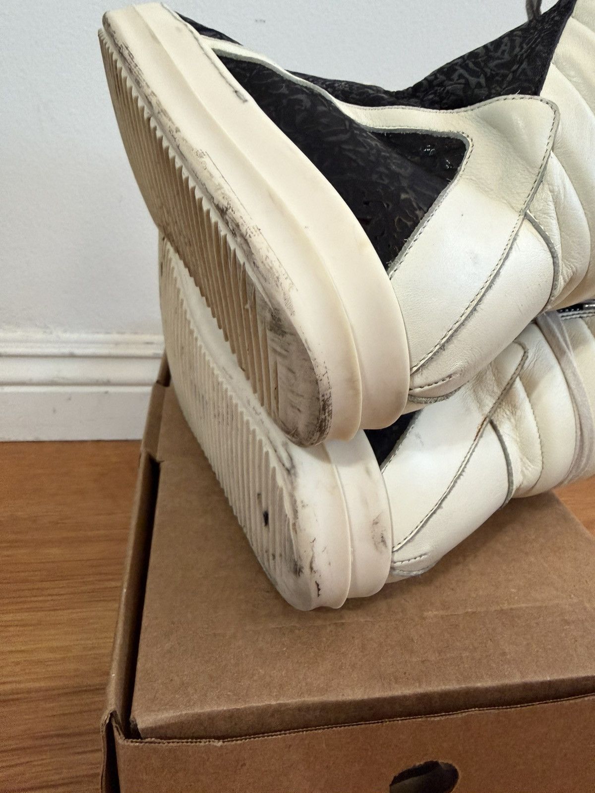 Rick Owens GeoBascket Size US 7 / EU 40 - 11 Thumbnail