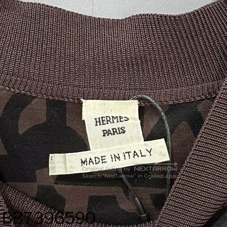 Hermes Hermes Horseshoe Buckle Silk Short-Sleeve Size XXS / US 00 / IT 34 - 4 Thumbnail