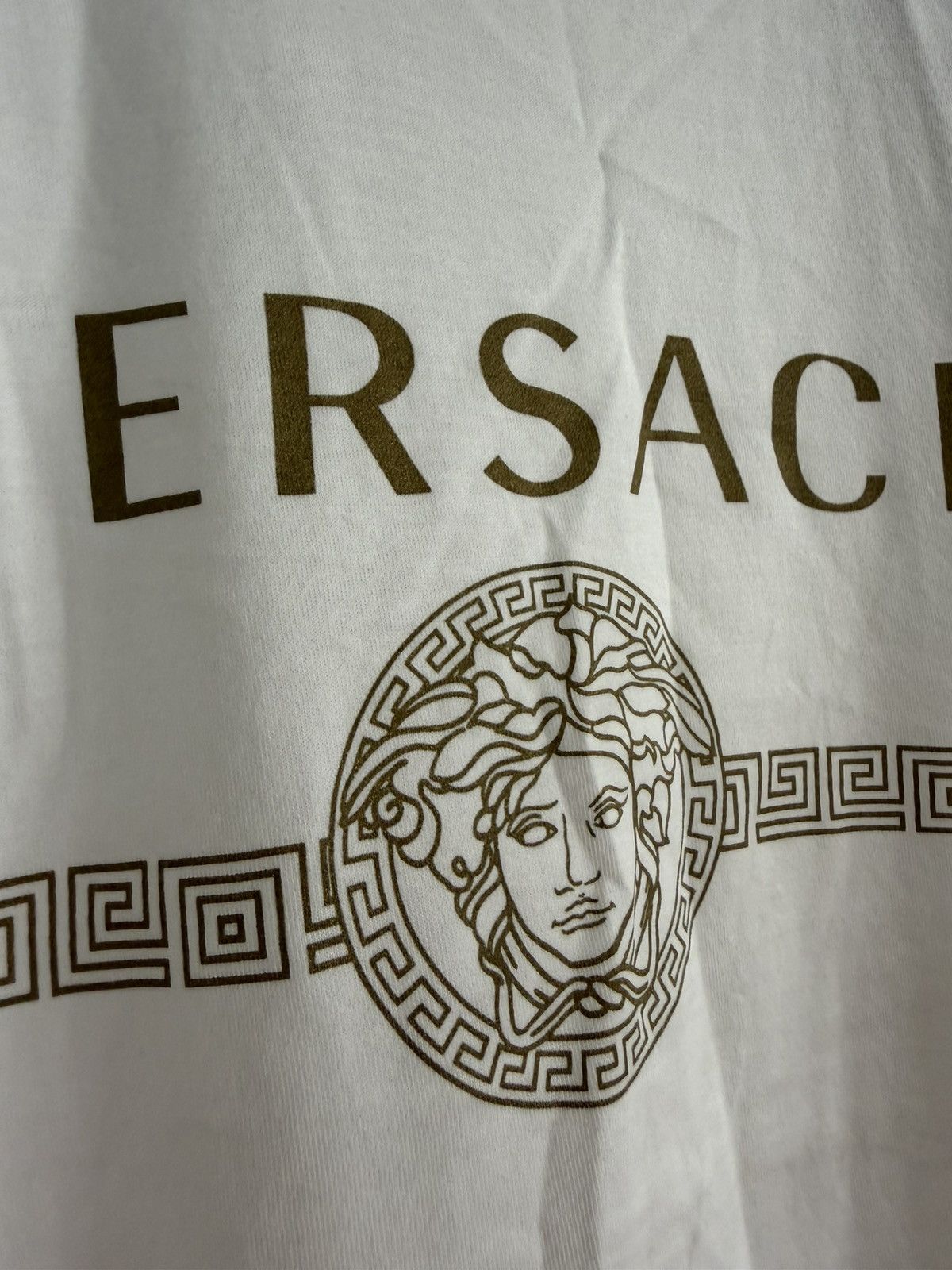 Versace Versace Gold Medusa Logo T-Shirt Size US XL / EU 56 / 4 - 3 Thumbnail
