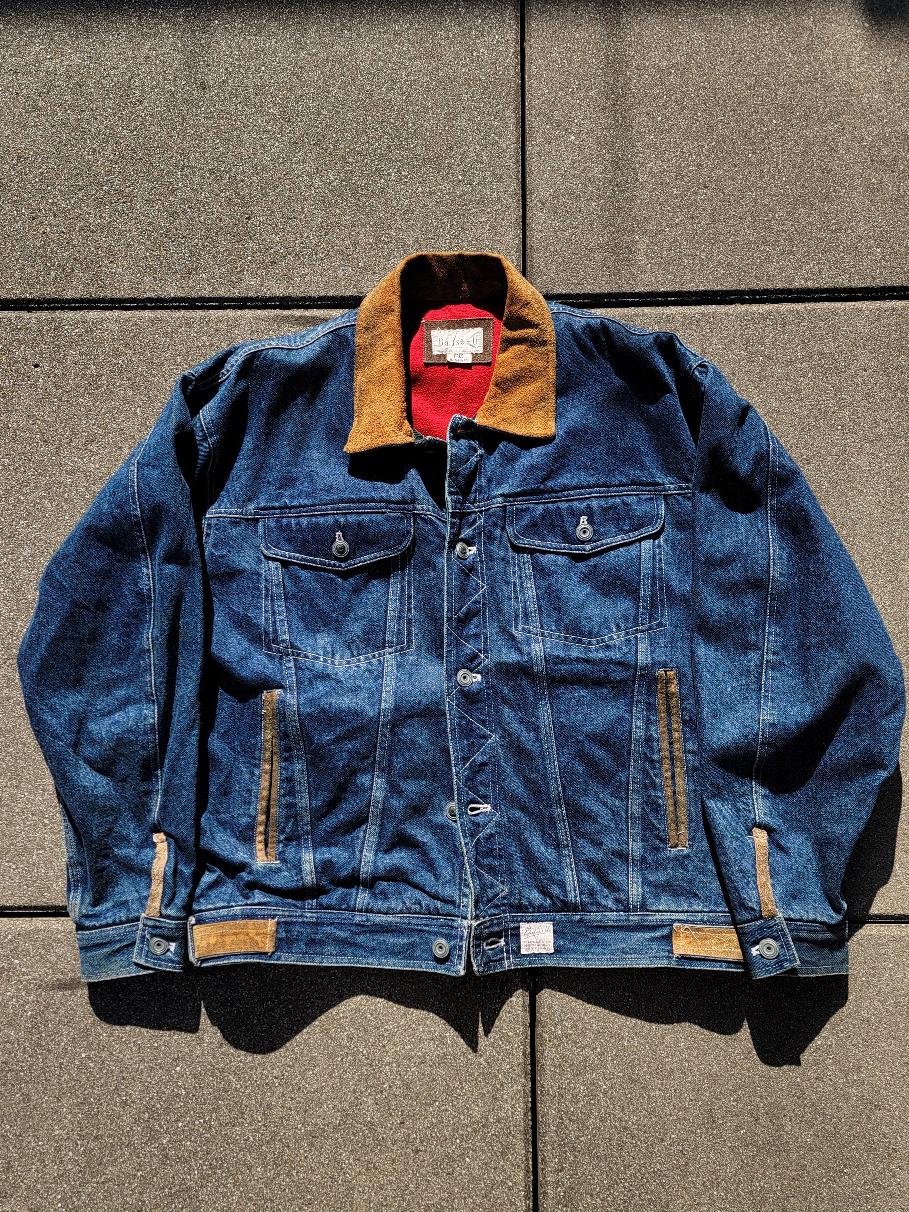 Vintage Blanket Lined Denim Jacket Size US M / EU 48-50 / 2 - 1 Thumbnail