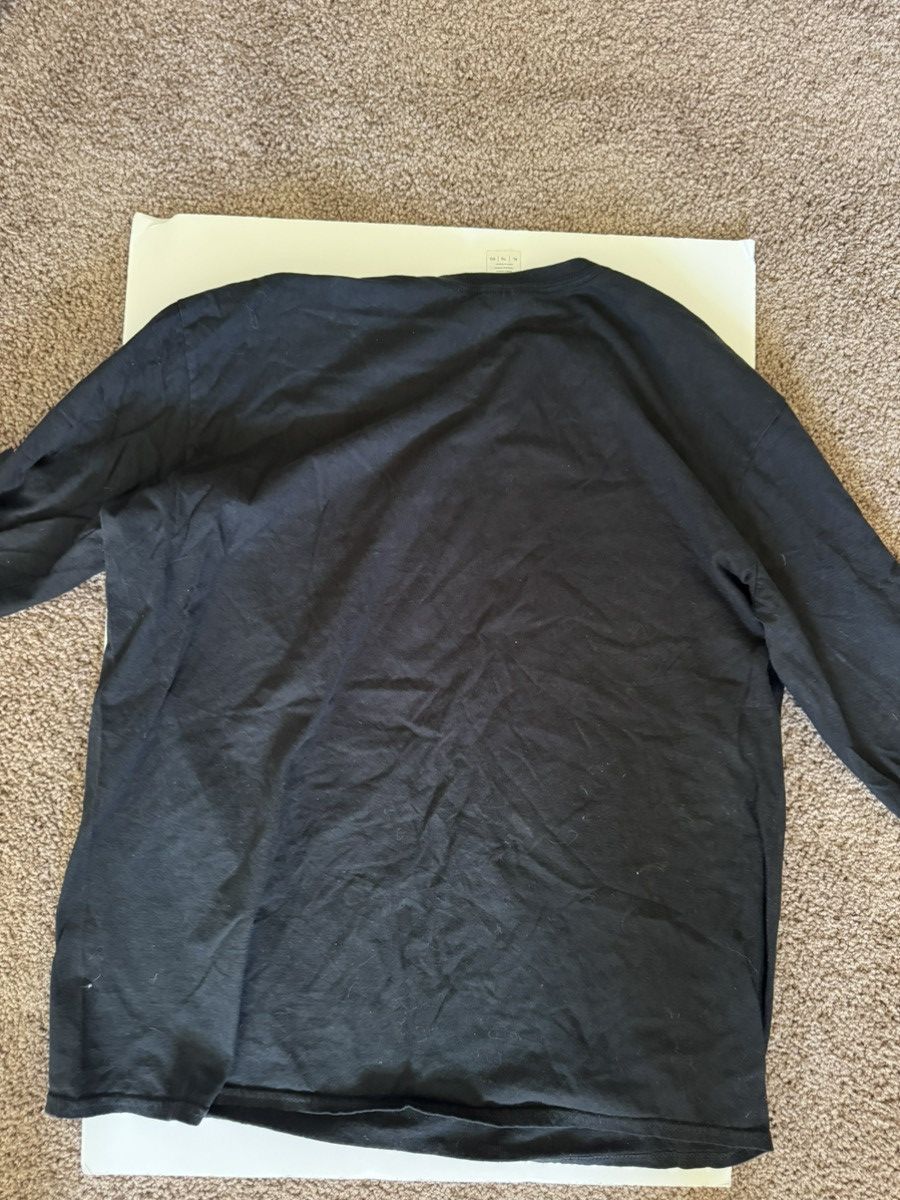 Gildan godflesh + prurient 2015 na tour long sleeve t shirt - black Size US XL / EU 56 / 4 - 2 Thumbnail
