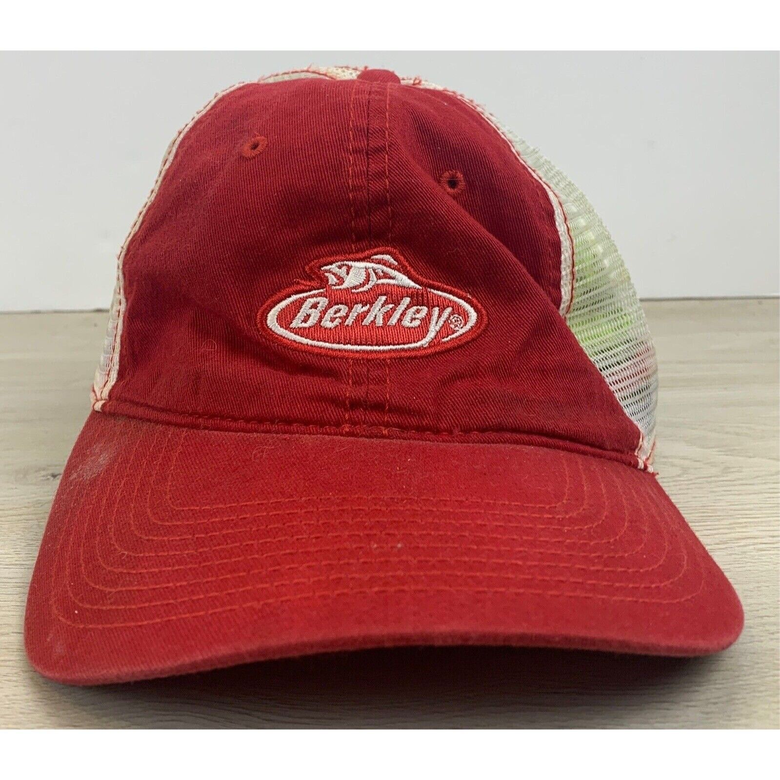 Other Berkley Fishing Hat Red Adjustable Adult OSFA Snapback Cap R