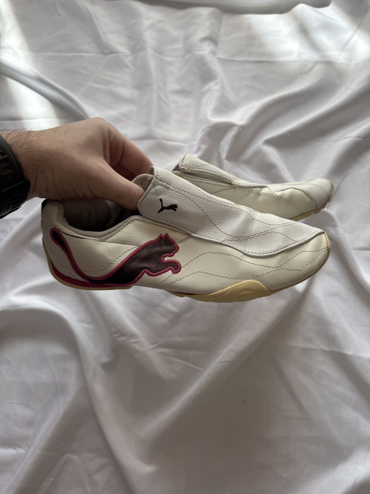 Puma Puma Mostro OG 2000’s Vintage Y2K Leather Sneakers Size US 7 / IT 37 - 4 Thumbnail