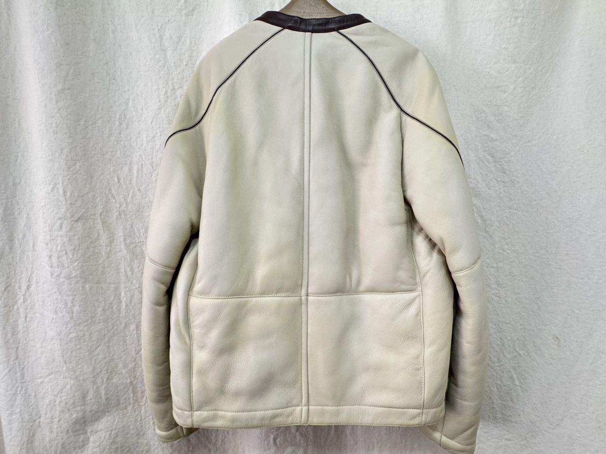 Hermes [sale] 22-23AW Hermes Leather Jacket (discoloured) Size US M / EU 48-50 / 2 - 14 Thumbnail