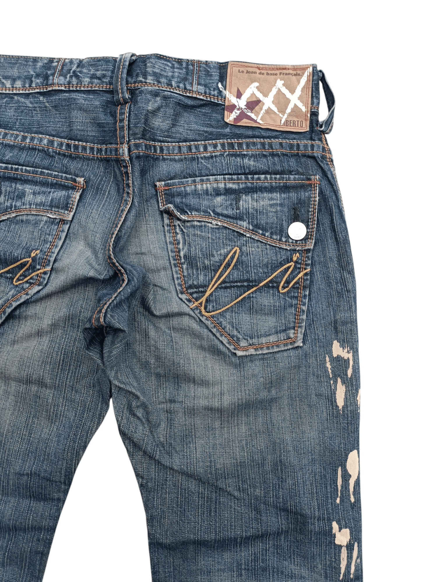 Hysteric Glamour × Japanese Brand RARE 🔥 Japan 🇯🇵 Liberto Distressed Design Size US 34 / EU 50 - 9 Thumbnail