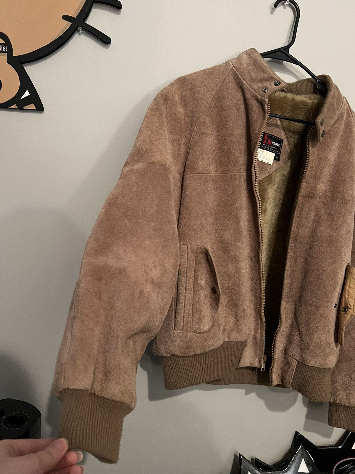 Vintage VINTAGE SUEDE UTILITY JACKET Size US M / EU 48-50 / 2 - 5 Thumbnail