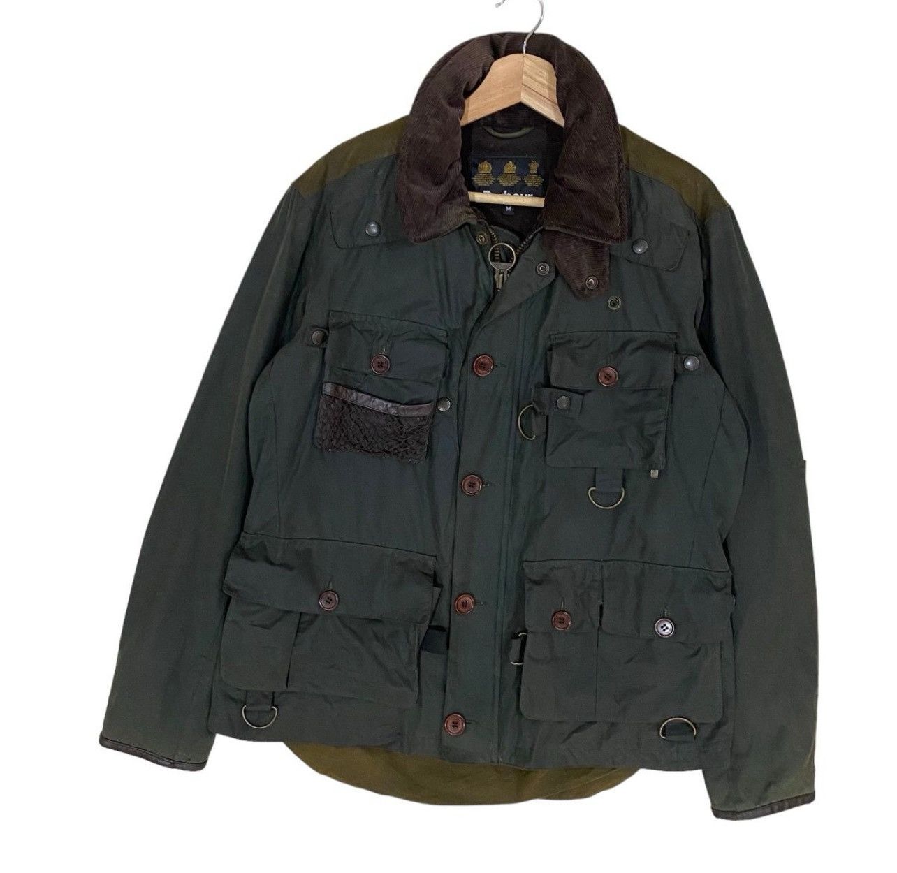 Barbour × Tokito Spey Fishing Jacket 🔥Barbour TOKITO “Spey Fishing” Waxed Utility Jacket
