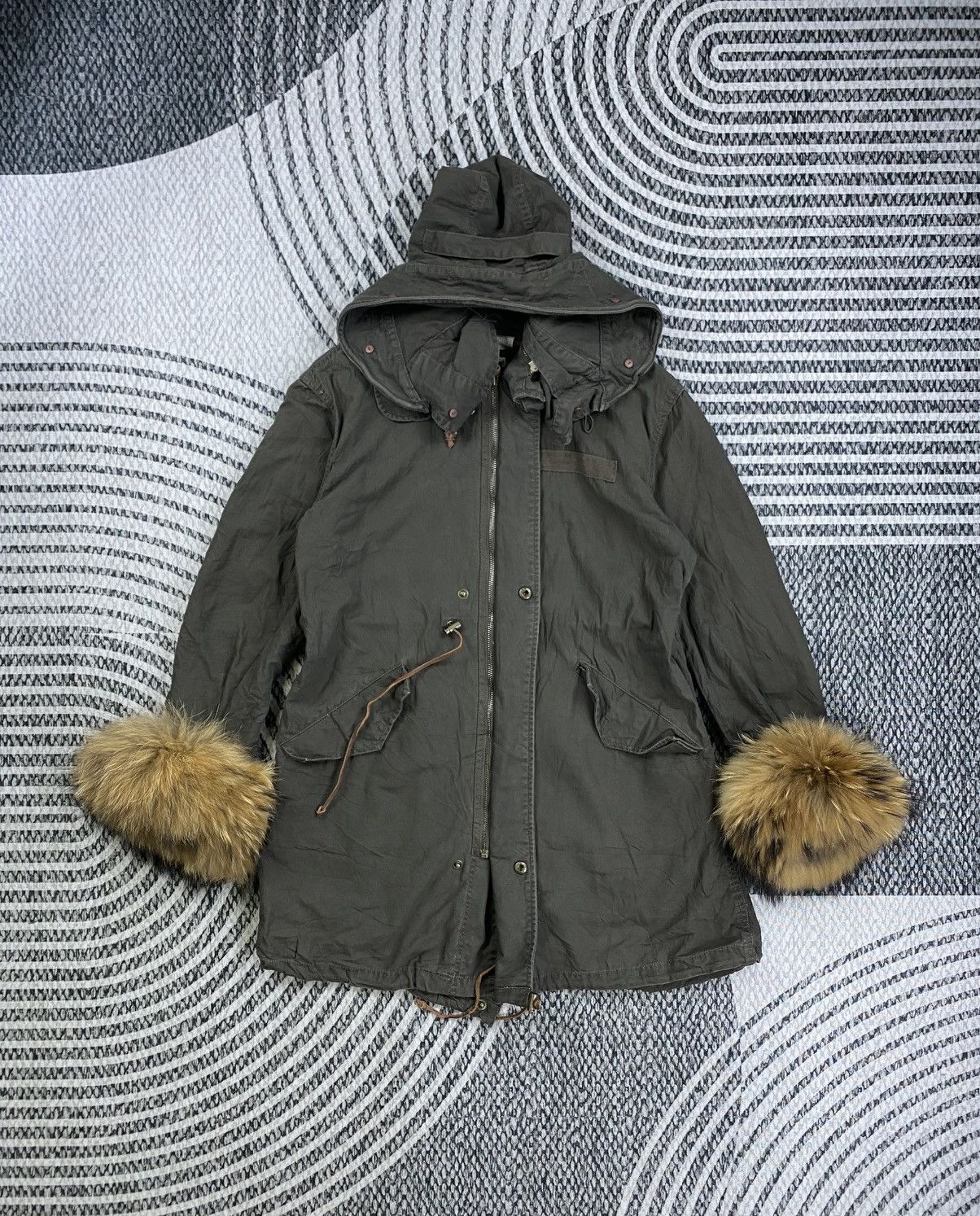 GOA Vintage G.O.A The Union Worker Fur Parkas Jacket Size US M / EU 48-50 / 2 - 5 Thumbnail