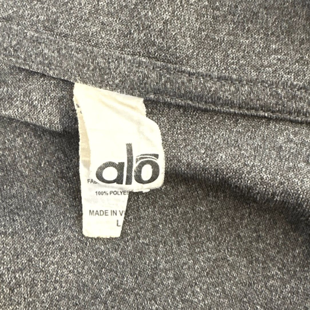 Alo Yoga Alo Yoga Jacket Womens Large Full Zip Gray DoTerra Patch Run Sports Jacket L Womens Gray Full Zip Sports Size L / US 10 / IT 46 - 6 Thumbnail