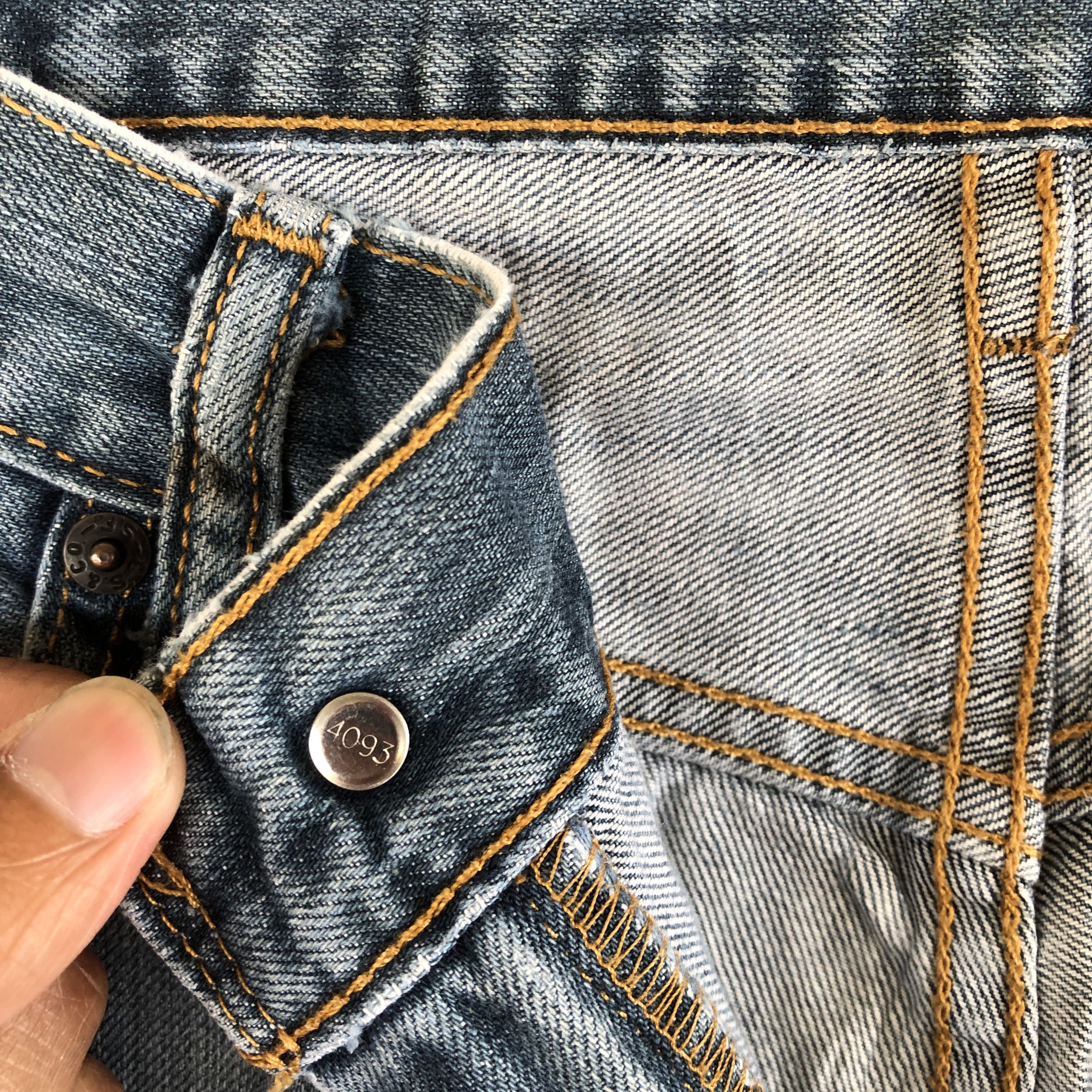 Levi's Vintage Distressed Levis 559 Jeans Levi's Faded Wash Denim Size US 34 / EU 50 - 7 Thumbnail