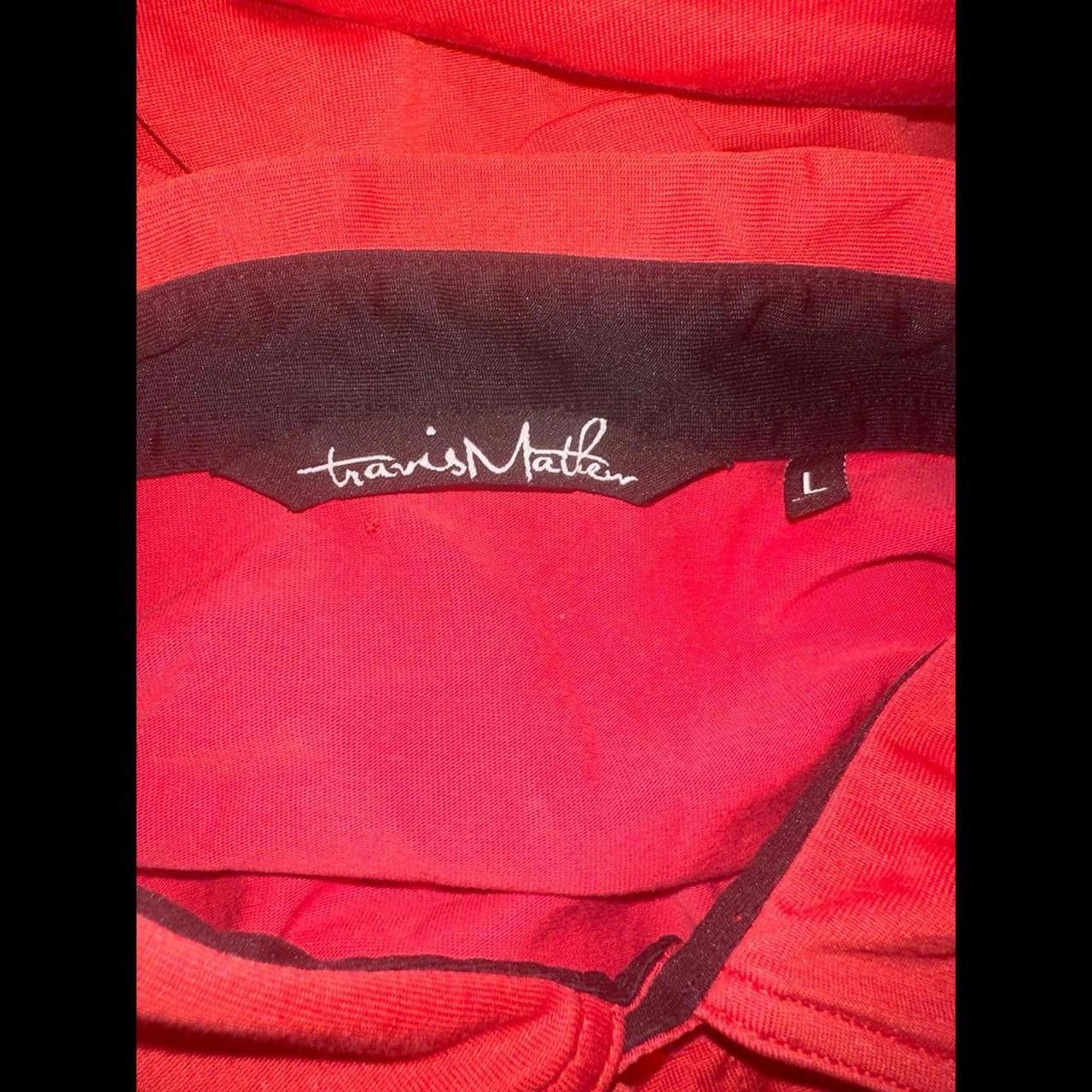 Designer Mens Used Red Travis Mathew Size US L / EU 52-54 / 3 - 2 Thumbnail