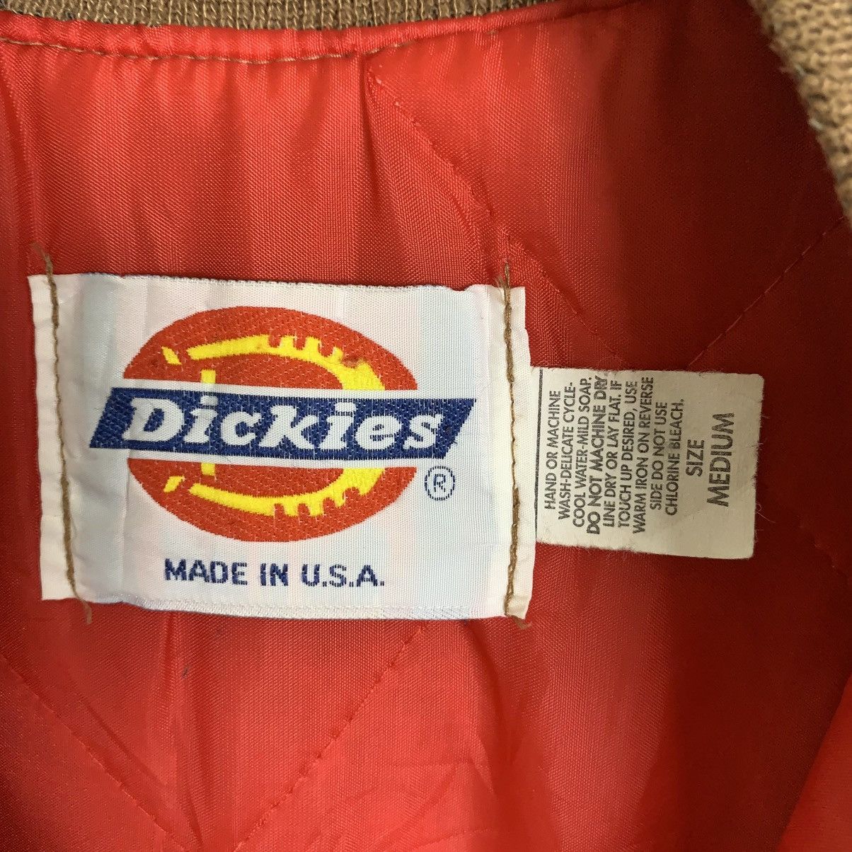 Designer Vintage Dickies Chore Vest Jacket Size US M / EU 48-50 / 2 - 11 Thumbnail