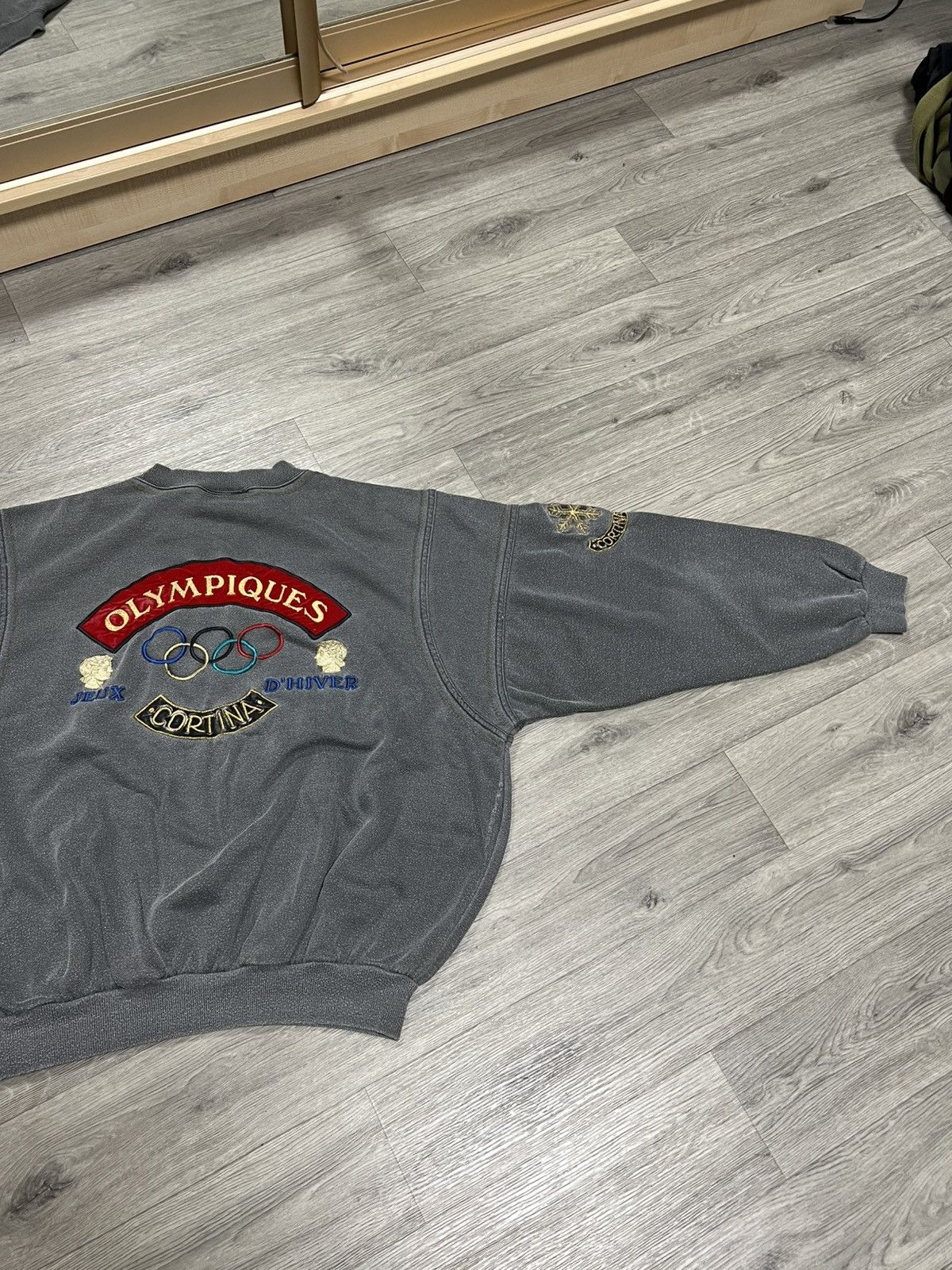 Adidas Olympic Grenoble Cortina St.Moritz 1968 sweatshirt