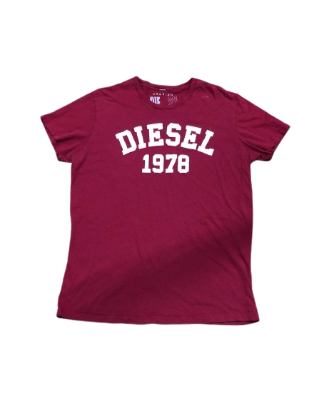 Diesel Diesel 100% Cotton Y2K Logo Short Sleeve T-Shirt Size XXL Size US XXL / EU 58 / 5 - 1 Thumbnail